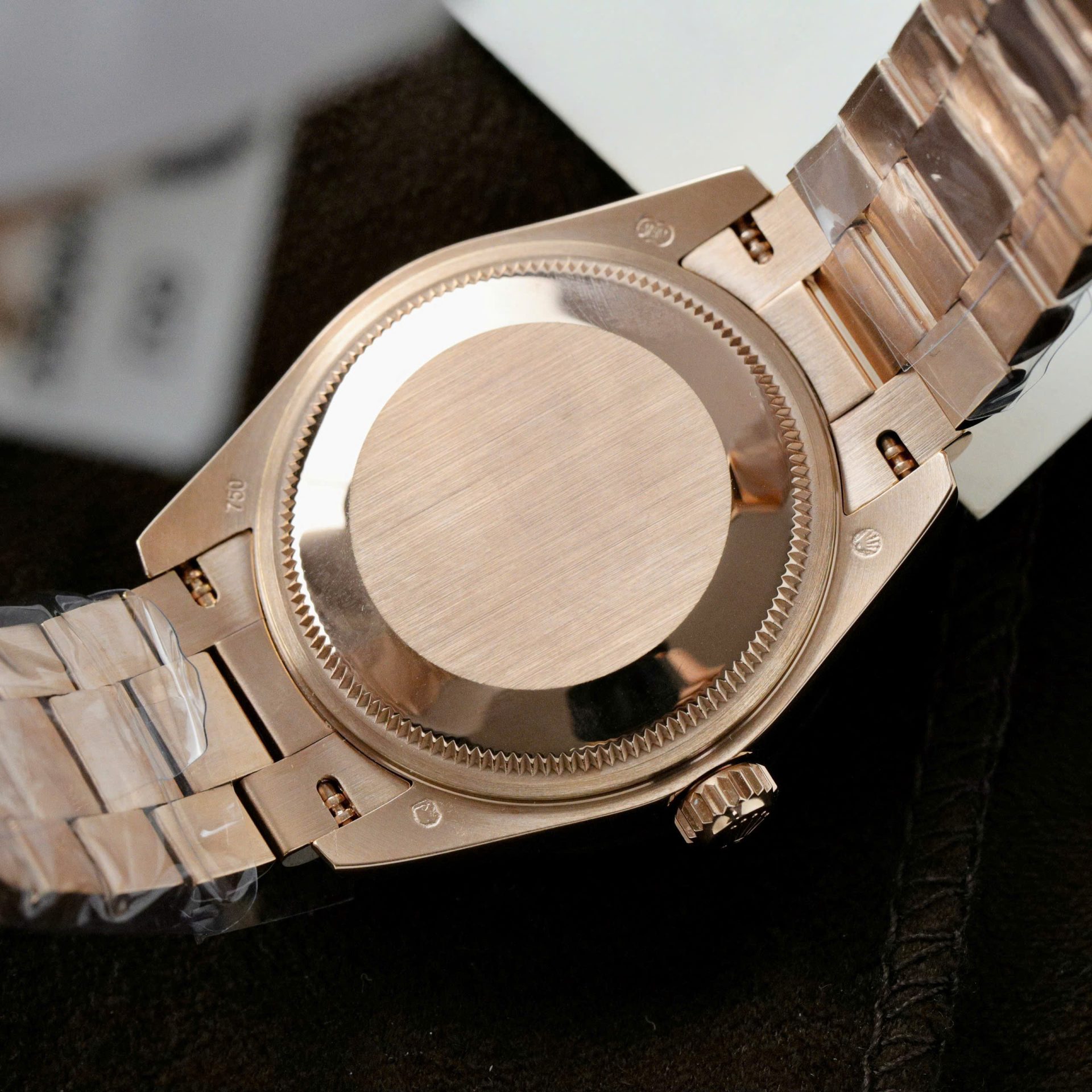 Rolex DateJust Women Custom Gold Wrapped + Ruby Baguette + Diamonds Moissanite 31mm