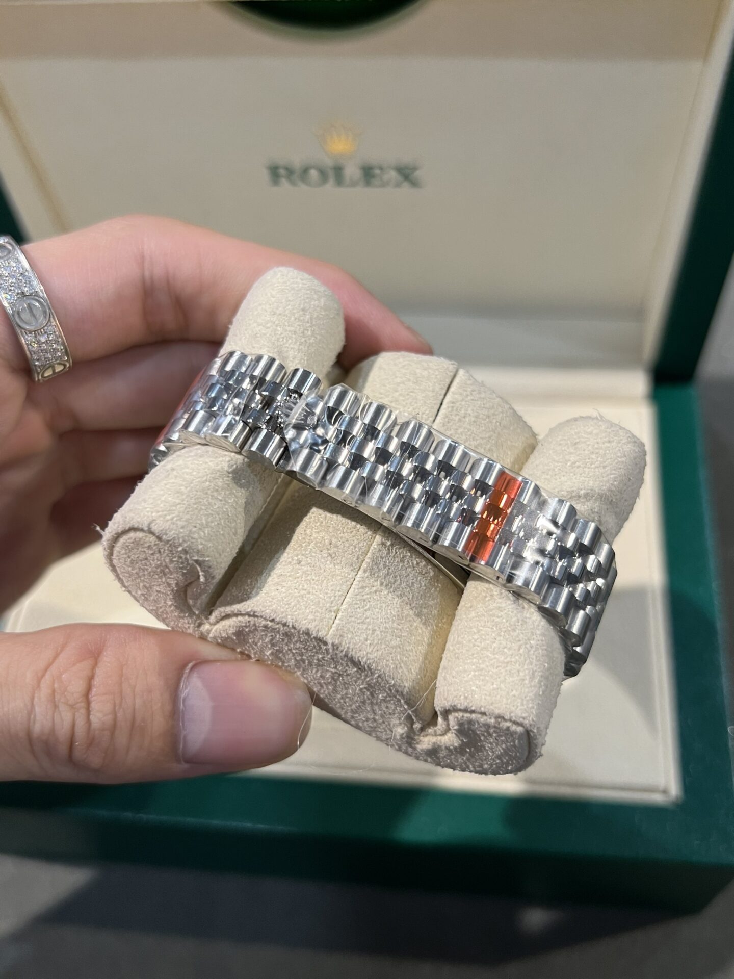 Rolex Replica Watch DateJust Womens Black Dial 31mm