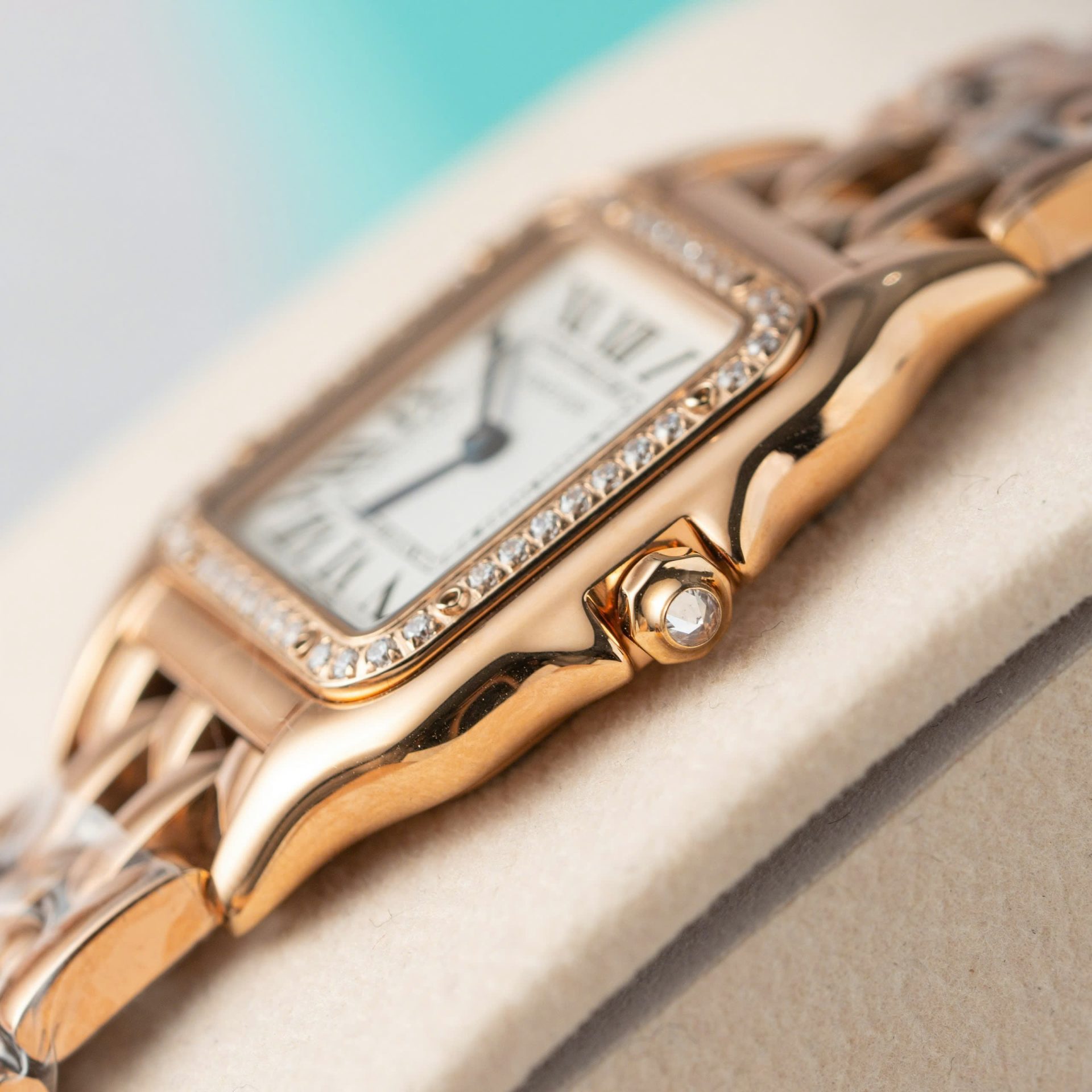 Cartier Panthere Women s Replica Watch Rose Gold Quartz 27mm