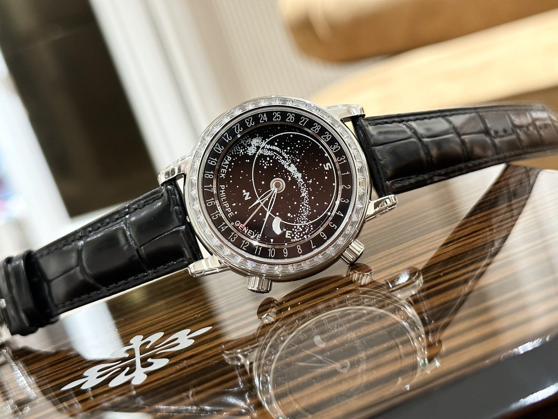 Patek Philippe Grand Complications 6104G Replica Watch Black 44mm