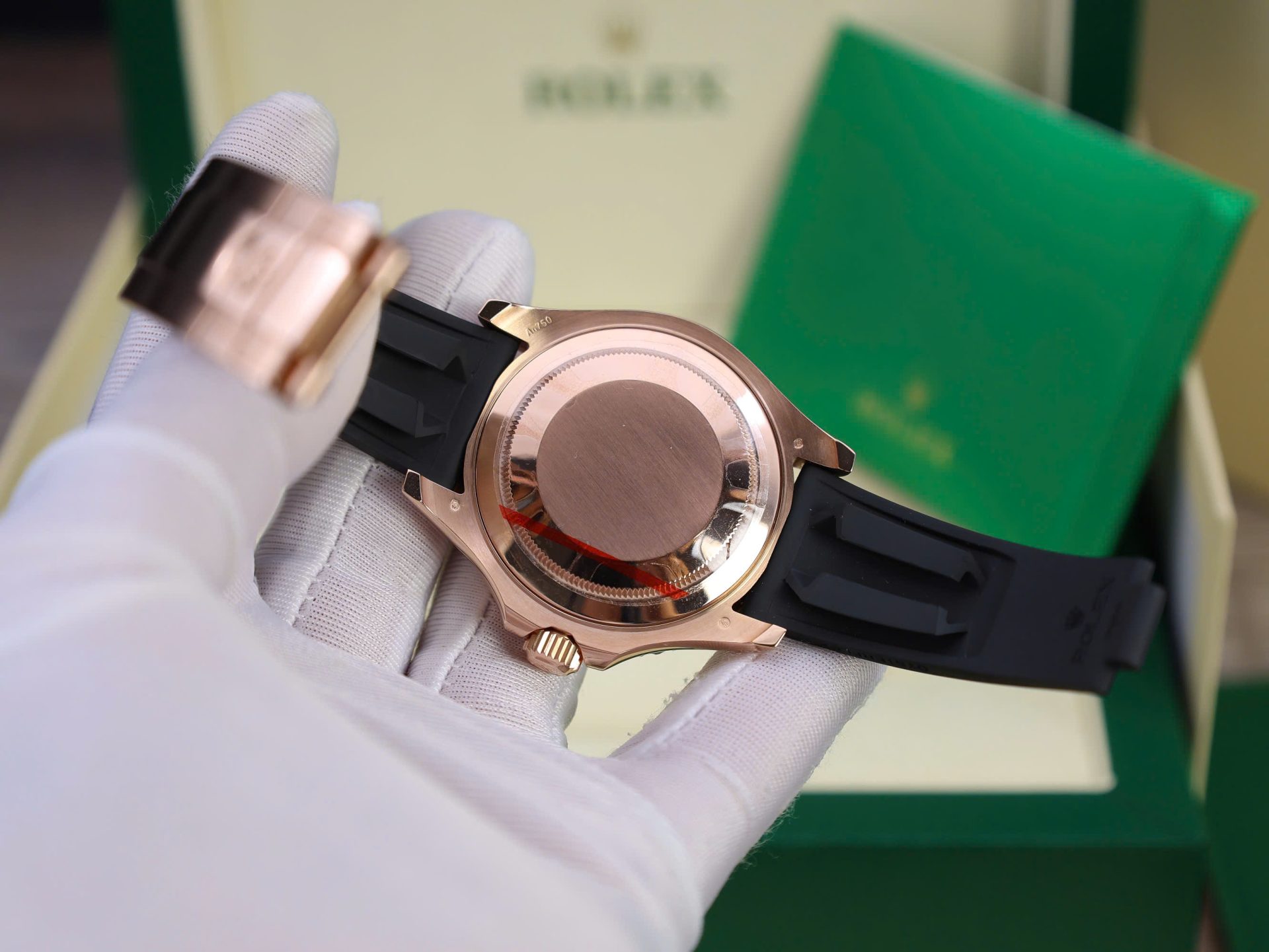 Rolex Yacht-Master Custom Gold Wrapped With Moissanite Baguette Diamond Hong Kong 40mm