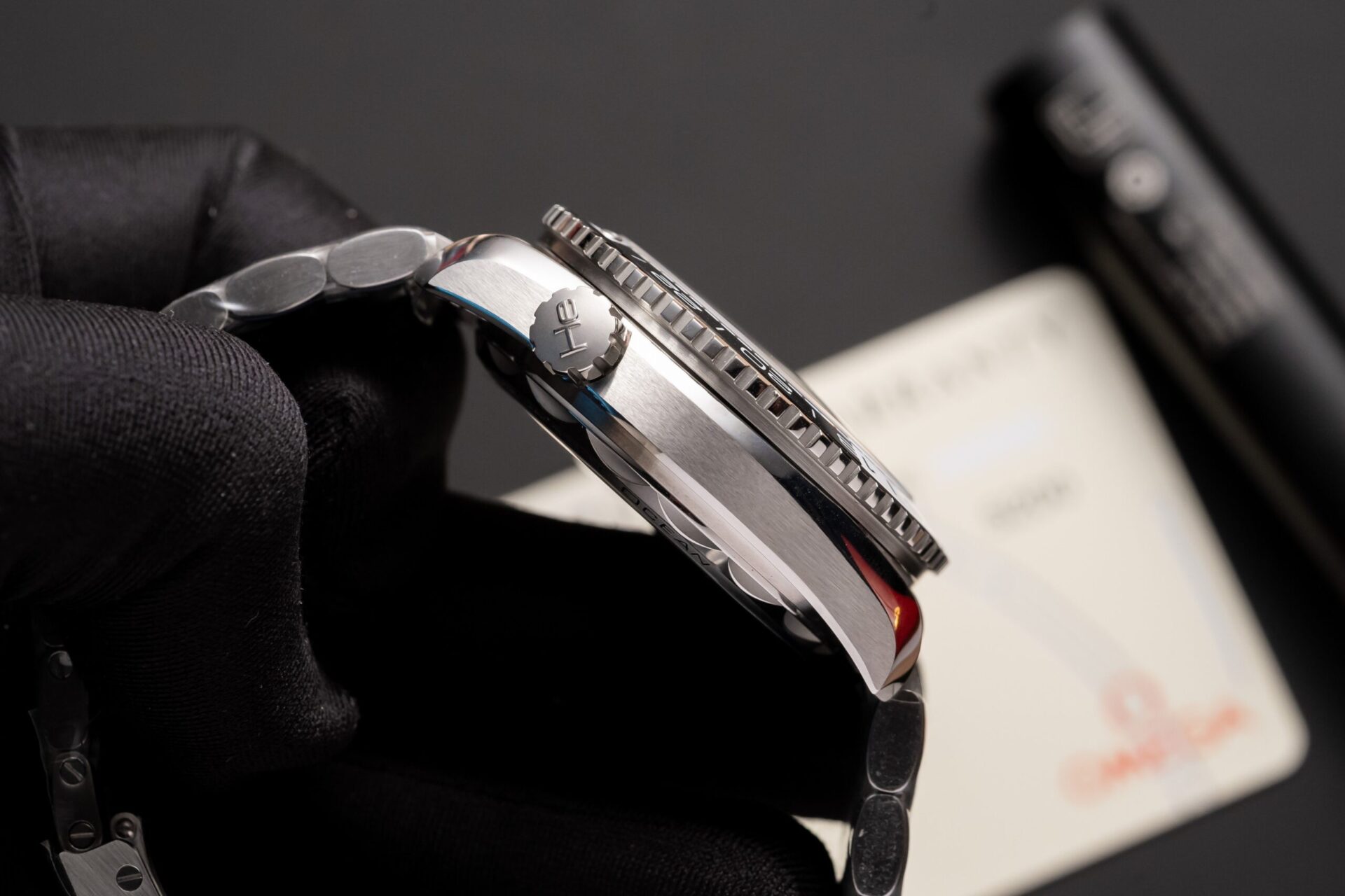 Omega Replica Watch Seamaster Planet Ocean 600m Black Dial 43.5mm