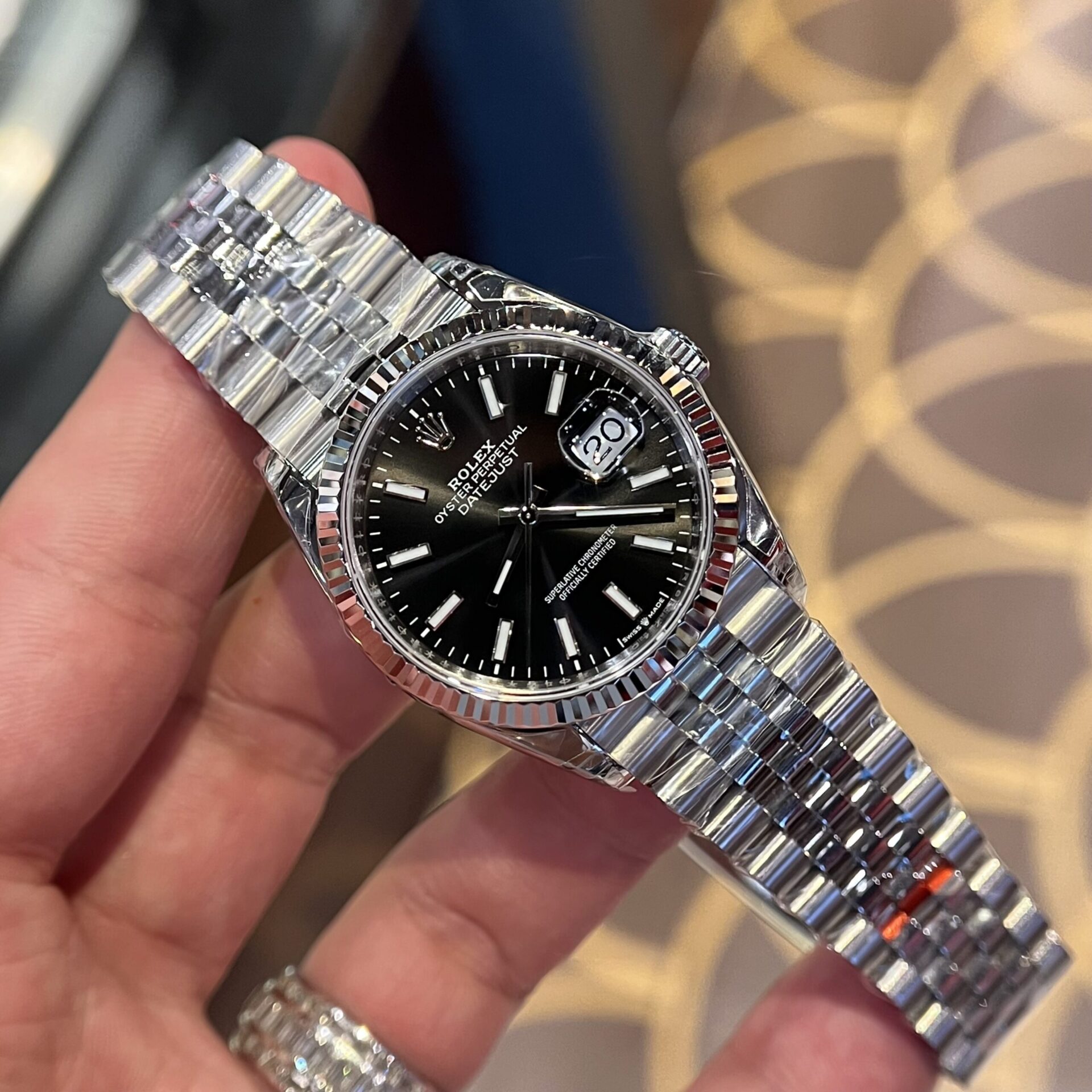 Rolex DateJust 126334 Replica Watch Black Dial VS Factory 36mm