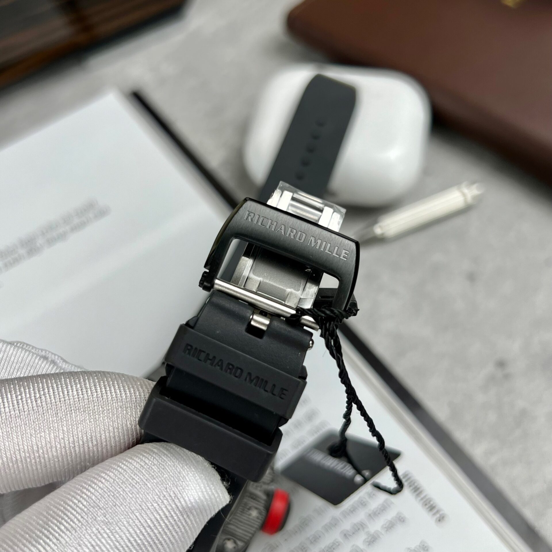 Richard Mille RM055 Replica 1:1 Watch Black BBR Factory 45mm