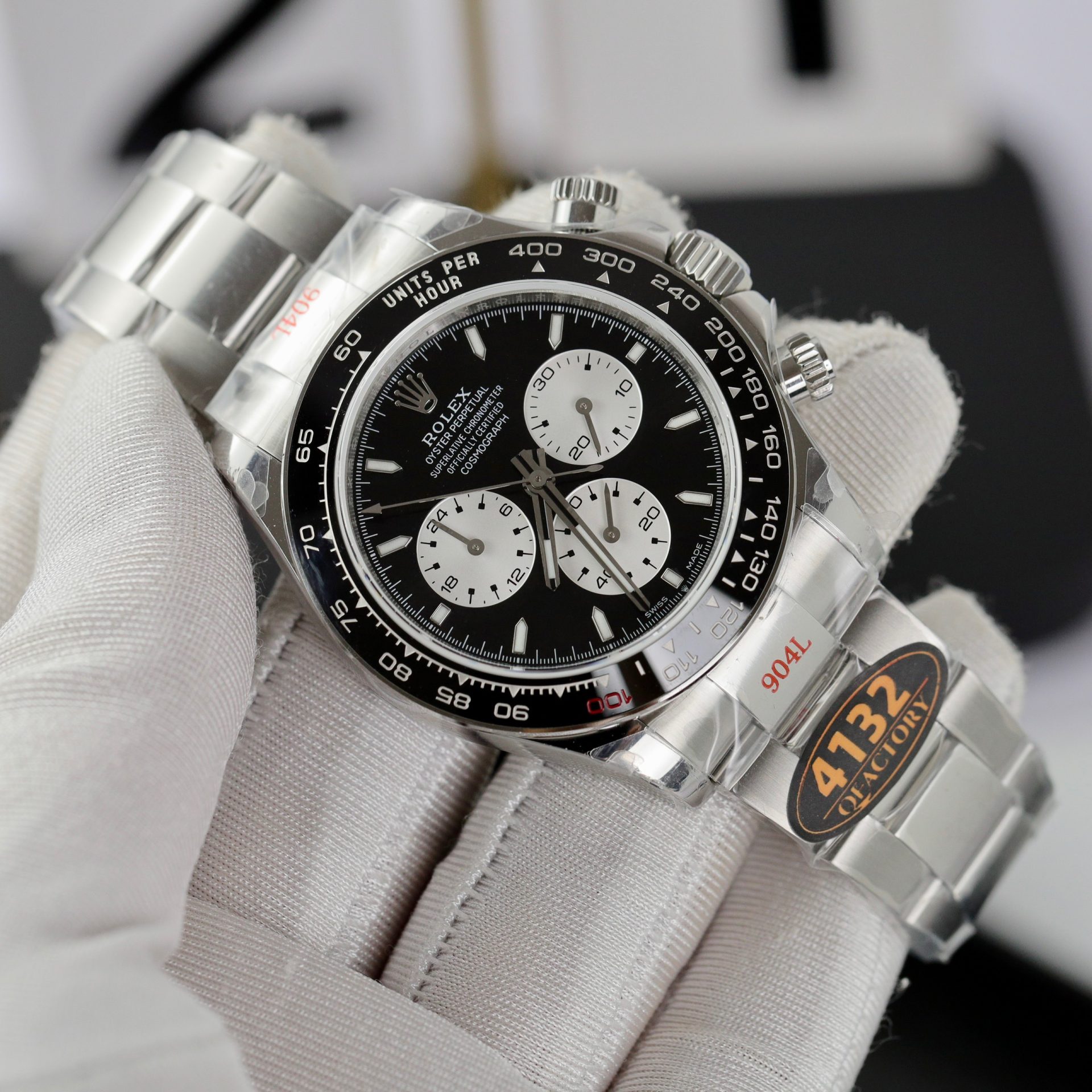 Rolex Replica Watch Daytona Chronograph 126529LN Dial Black QF Factory 40mm