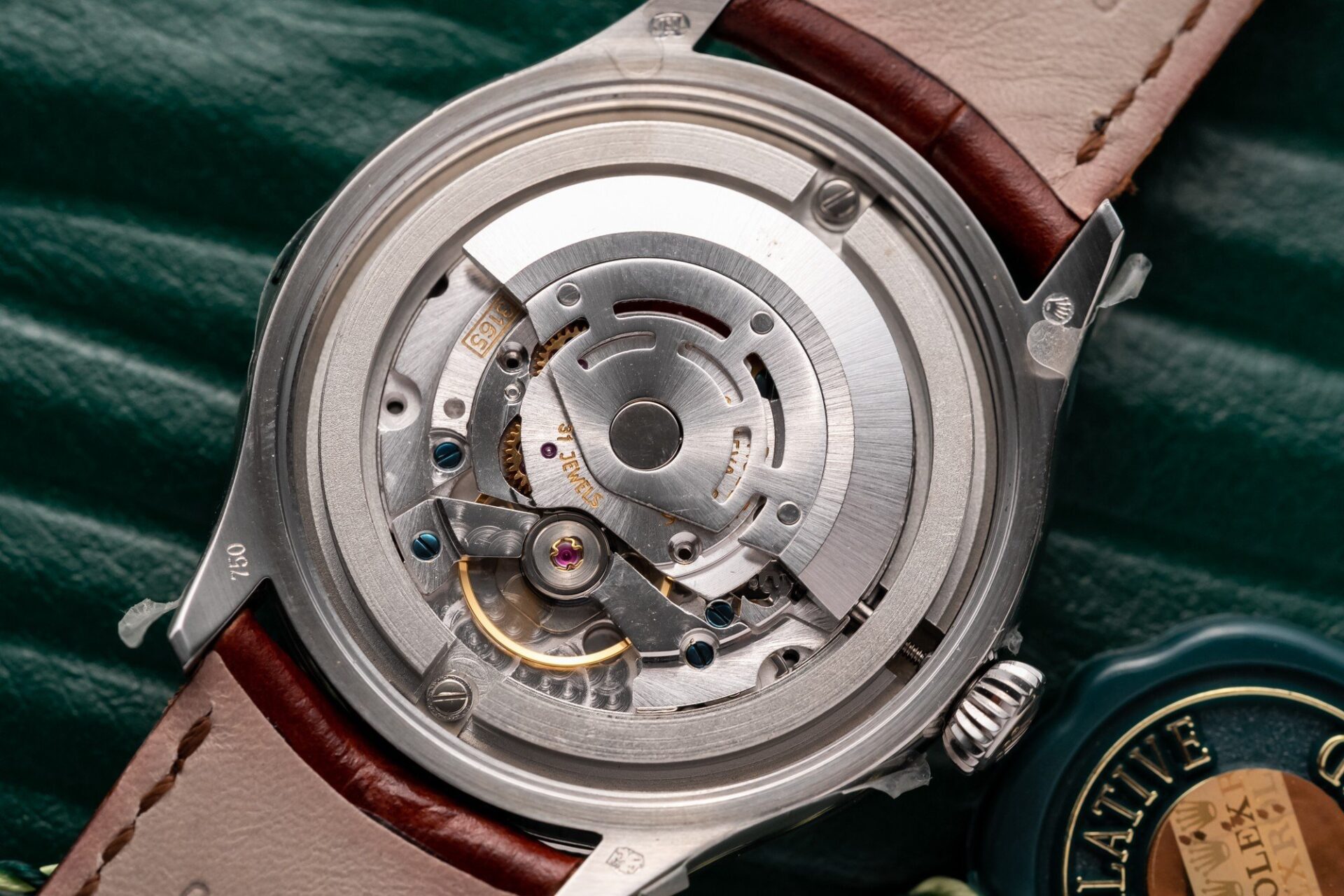 Rolex Replica 1:1 Watch Cellini Date 50519 Brown Leather Strap 39mm