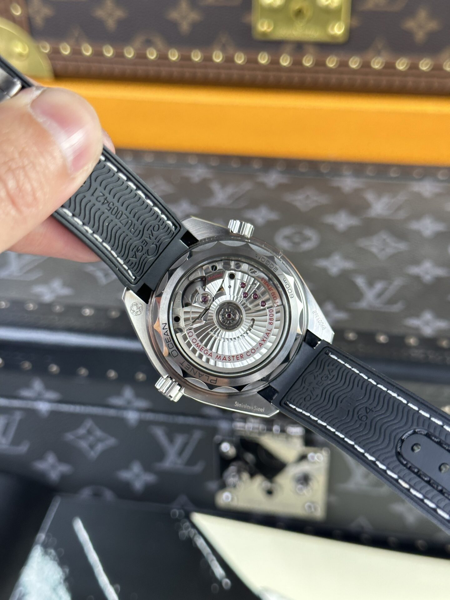 Omega Seamaster Planet Ocean Replica Watch Black Dial VS Factory 39.5mm