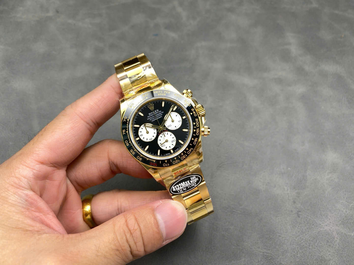 Rolex Daytona 126528LN Le Mans 100th Year Best Replicas Swiss Movement Calibre 4132 QF Factory V8 40mm