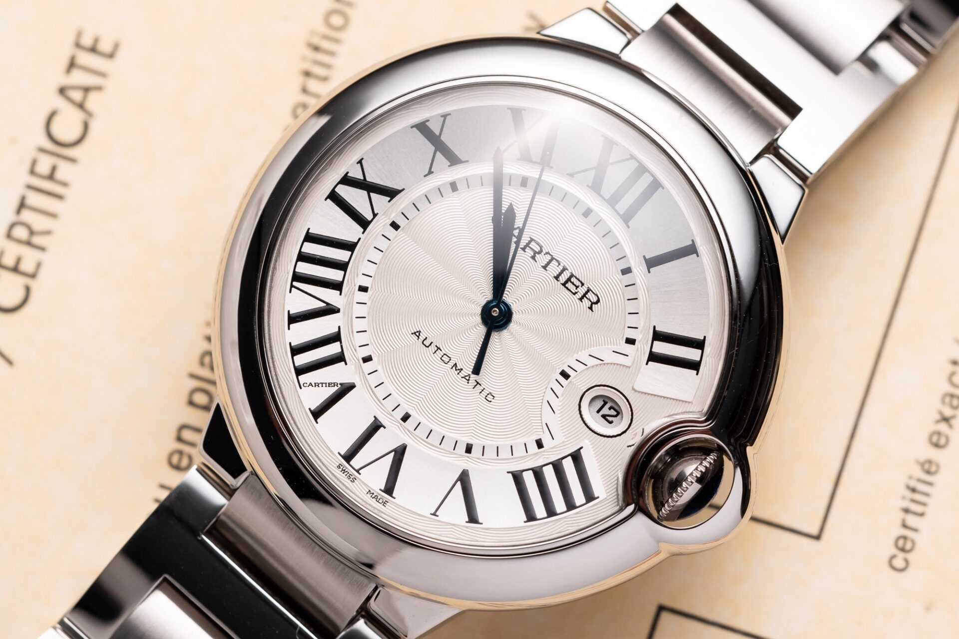 Cartier Ballon Bleu W69012Z4 Replica 1:1 Watch 42mm