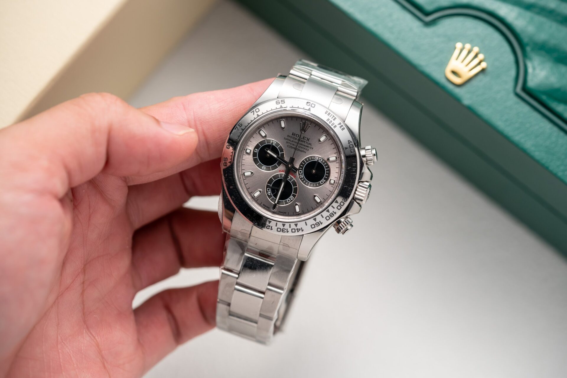 Rolex Replica Watch Daytona Cosmograph 116509 Gray Dial Clean Factory 40mm