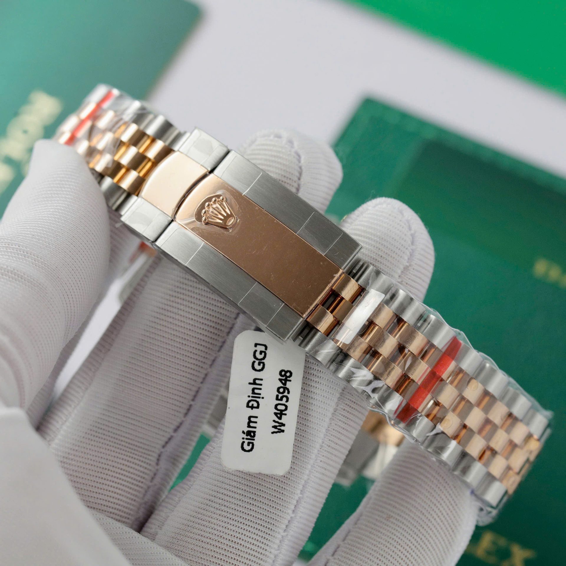 Rolex DateJust Replica Watch Gold Wrapped Jubilee Strap GM Factory 41mm