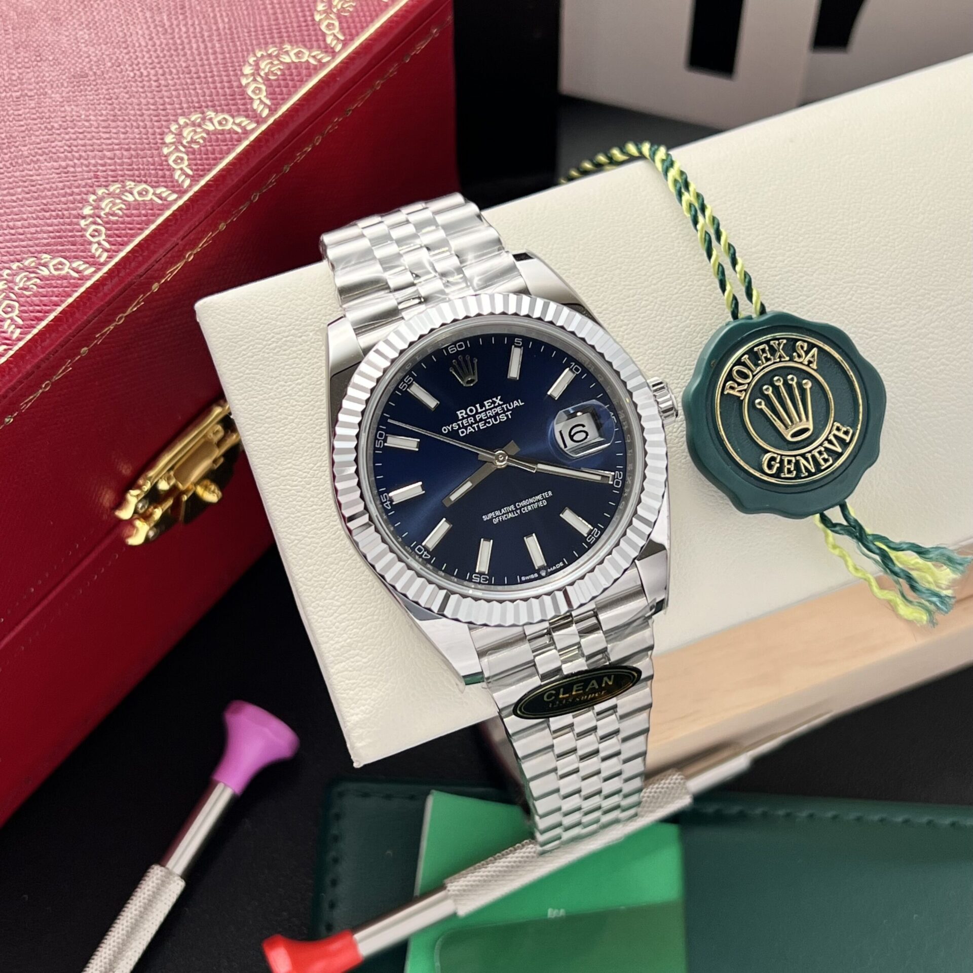 Rolex Replica Watch Datejust 126334 Blue Dial Clean Factory 41mm