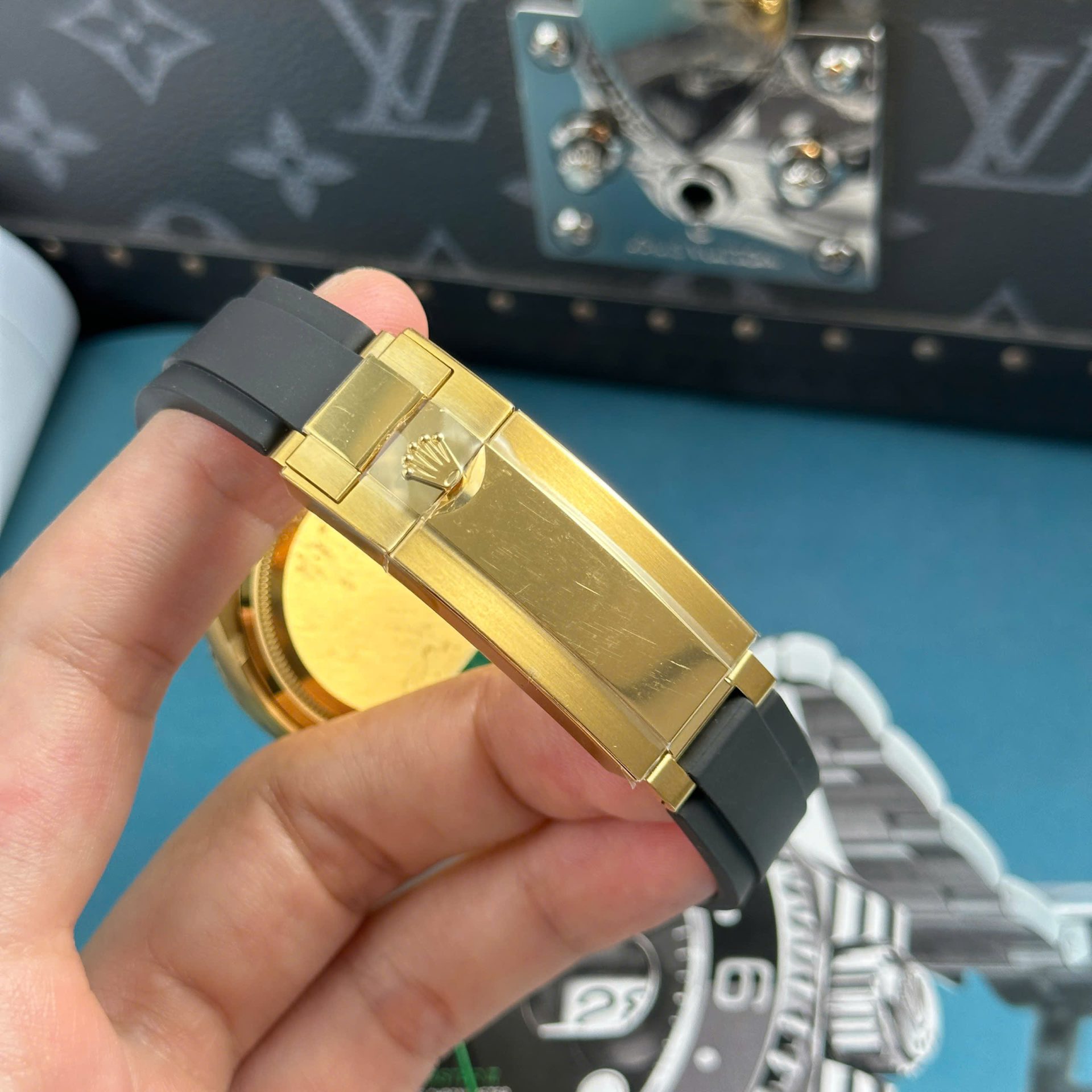 Rolex Cosmograph Daytona 126518LN Copies Watches Turquoise Blue Lacquer Dial THB Factory 40mm