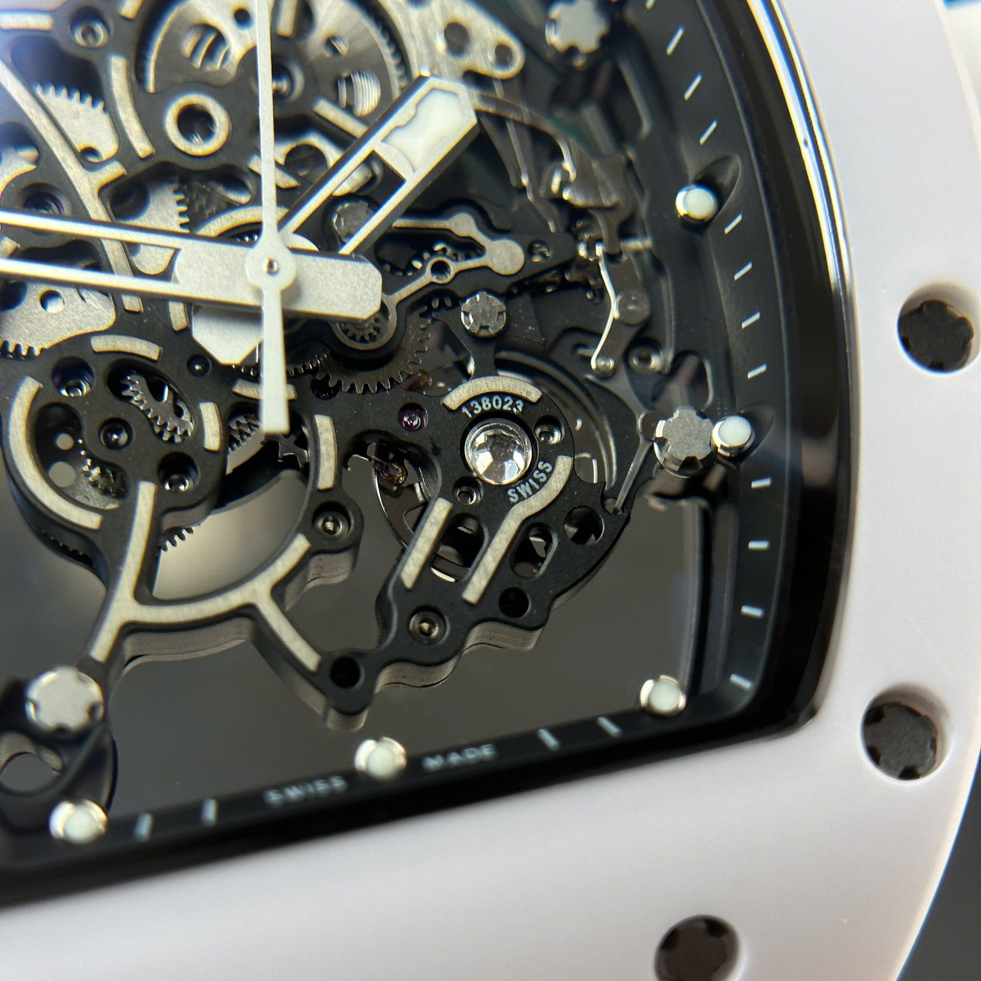 Richard Mille RM055 Bubba Watson Best Replica Watch White Ceramic BBR Factory 42,7 49,7