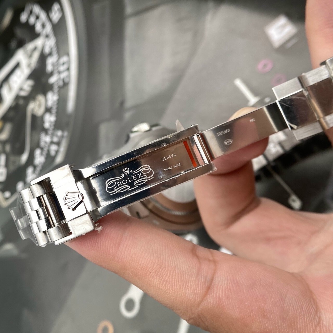 Rolex GMT-Master II 126710BLRO Replica 1:1 Watch Pepsi Clean 40mm