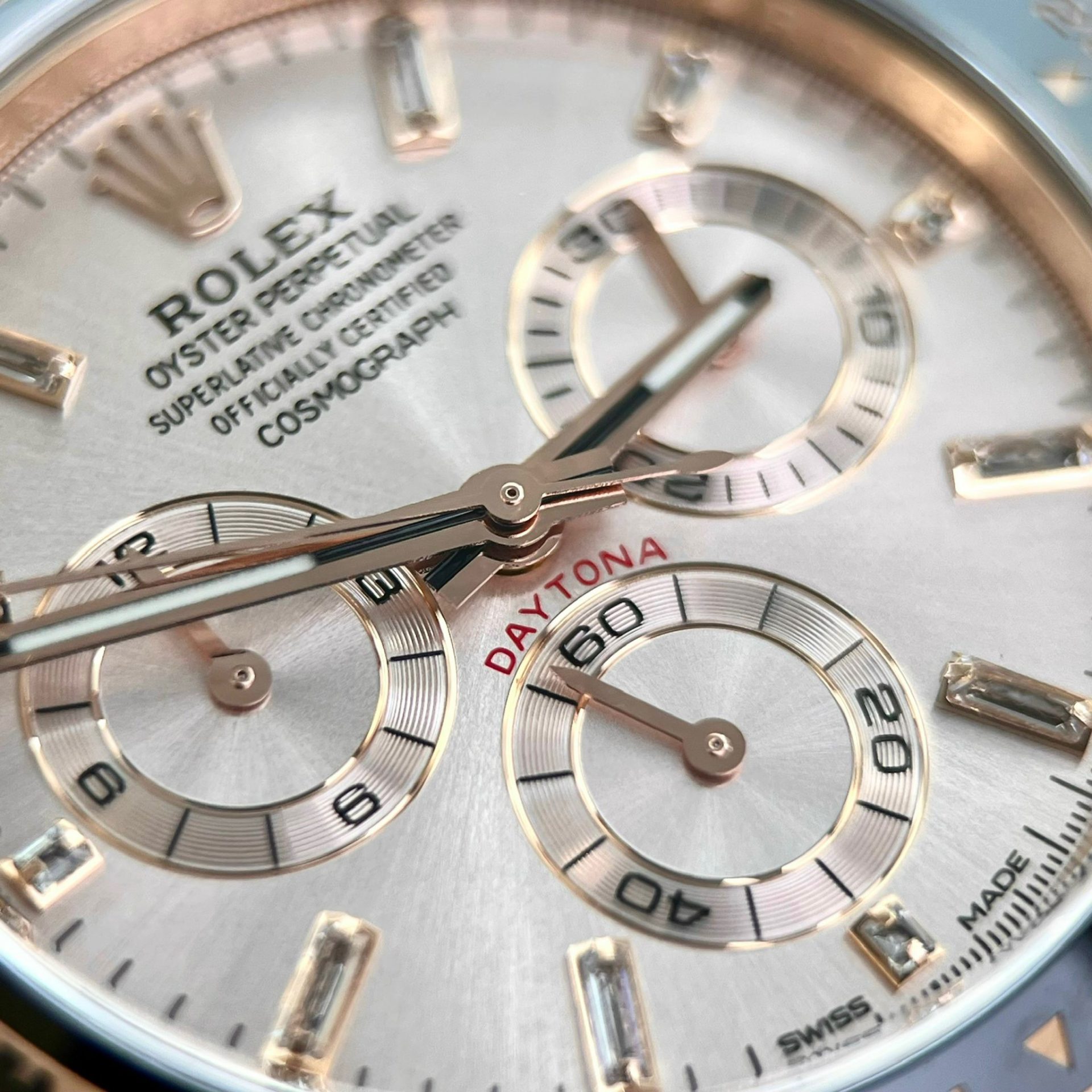 Rolex Best Replica Watch Daytona 116515LN Gold Wrapped BT Factory 40mm