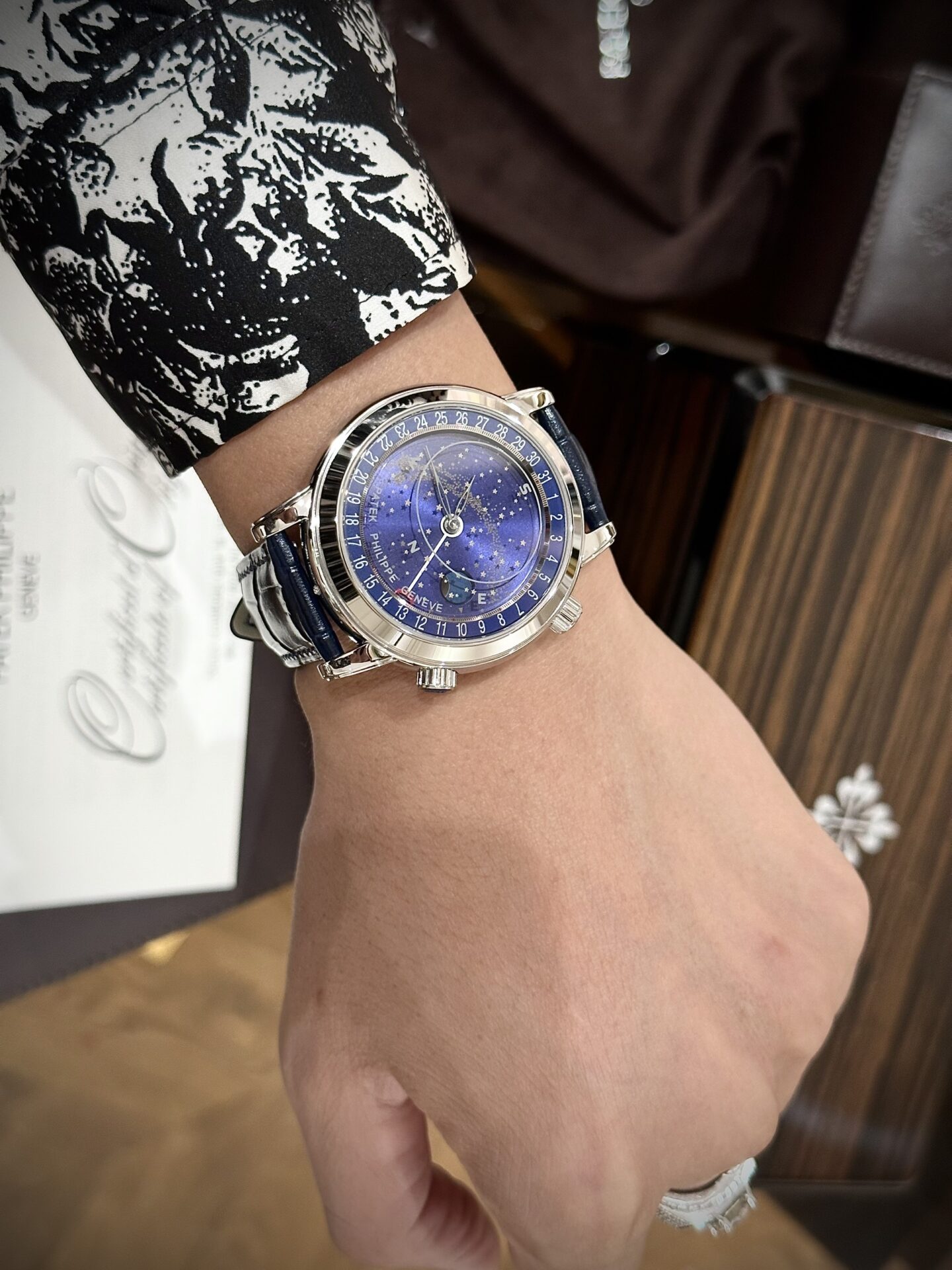 Patek Philippe Complications 6102 Replica 11 Watch Blue 44mm