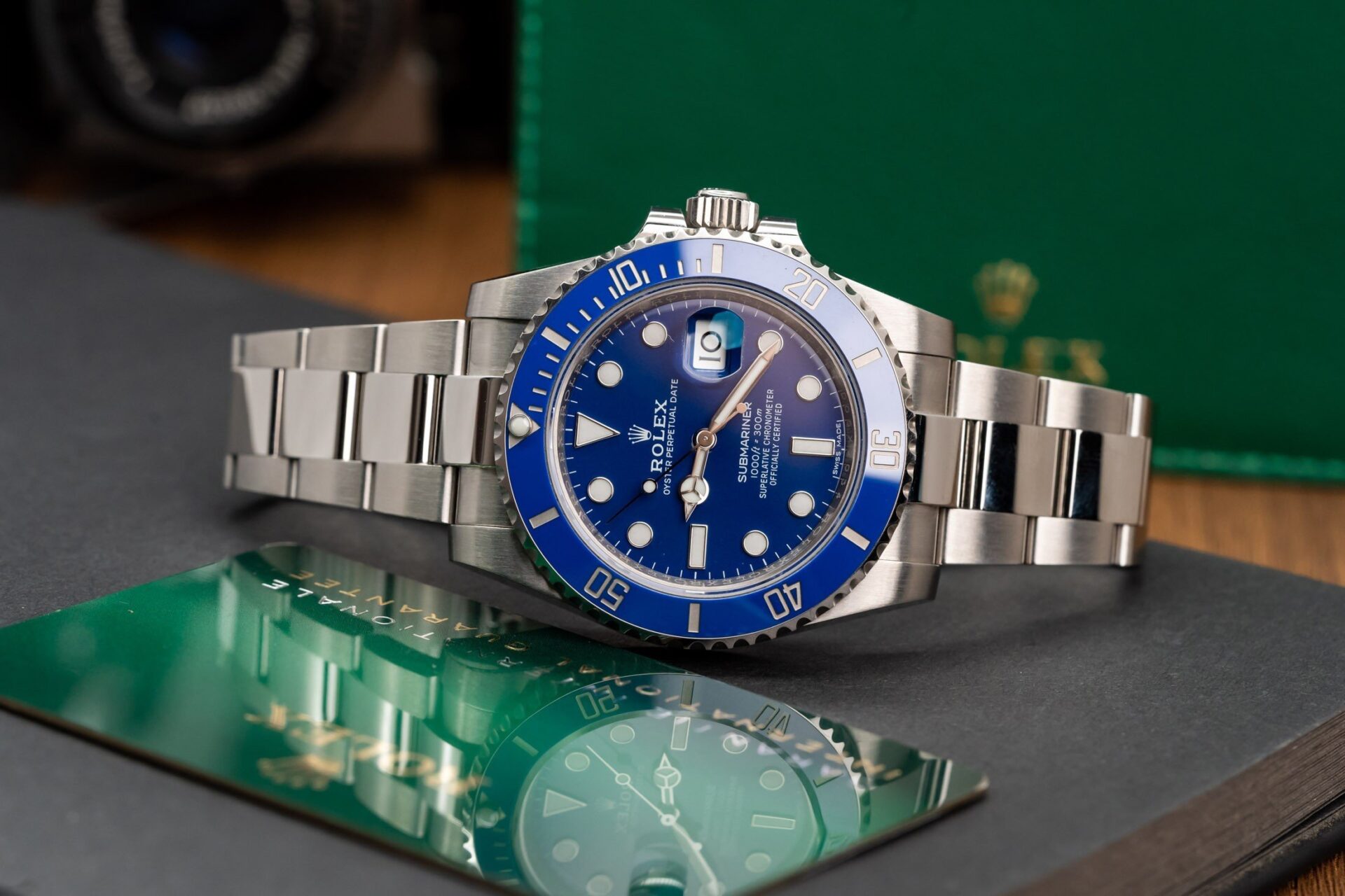 Rolex Submariner Date 116619LB Replica 1:1 Watch Blue Clean 40mm