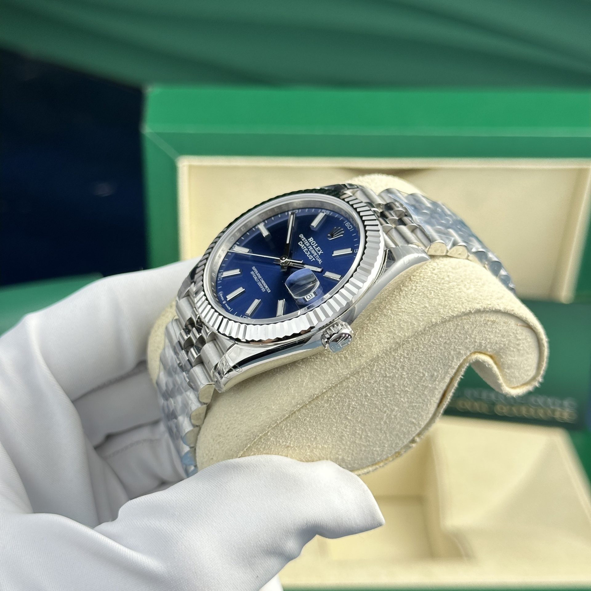 Rolex Replica Watches Replica 11 DateJust 126334 Blue Dial VS Factory 41mm