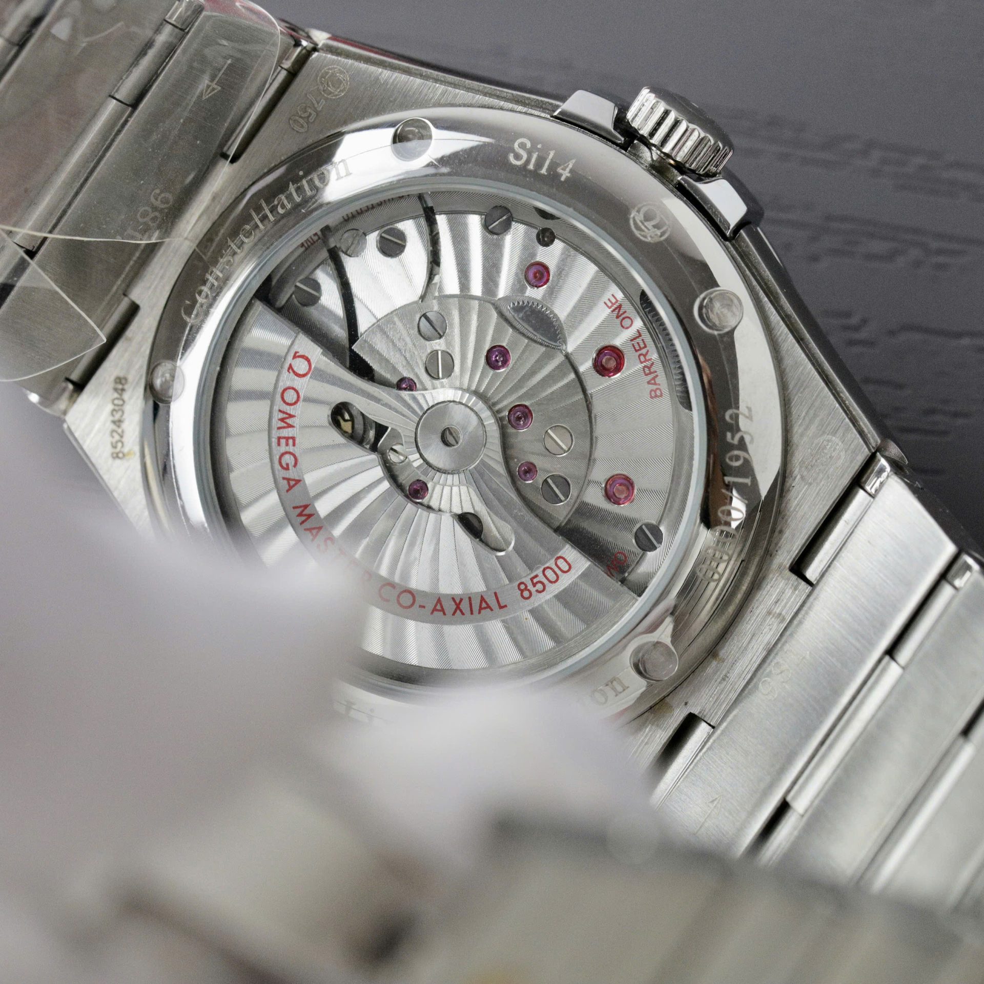 Omega Constellation Co-Axial Clone Watch White Dial 38mm