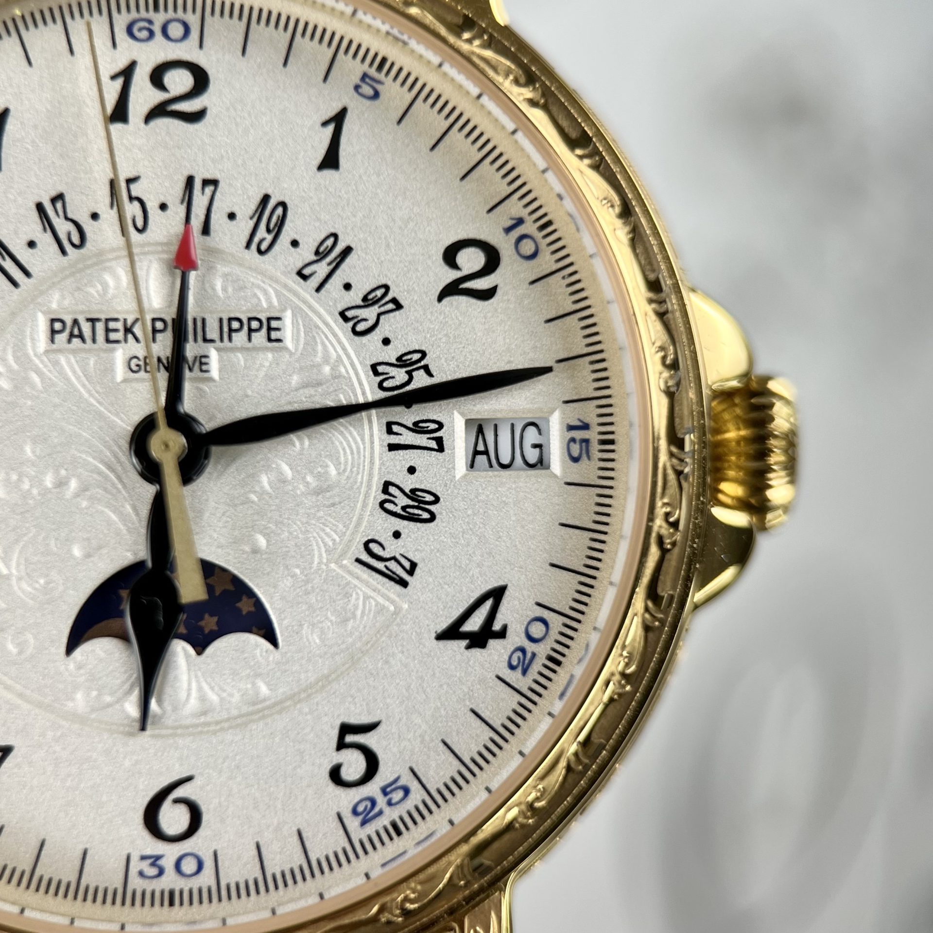 Patek Philippe Replica Watch Grand Complications 5160R Leather Strap 38mm