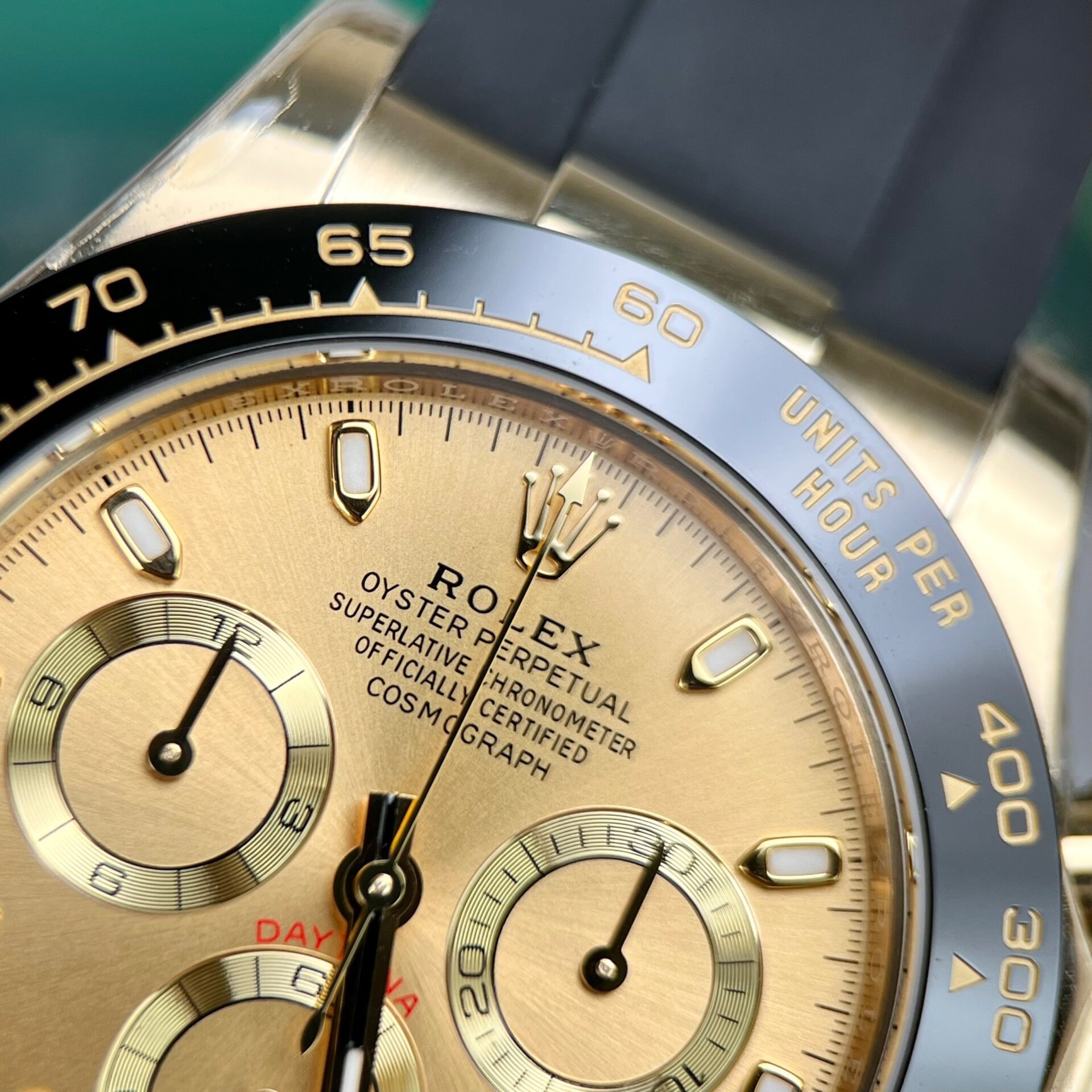 Rolex Daytona 116518LN Replica 1:1 Watch Yellow Gold Dial BT Factory 40mm