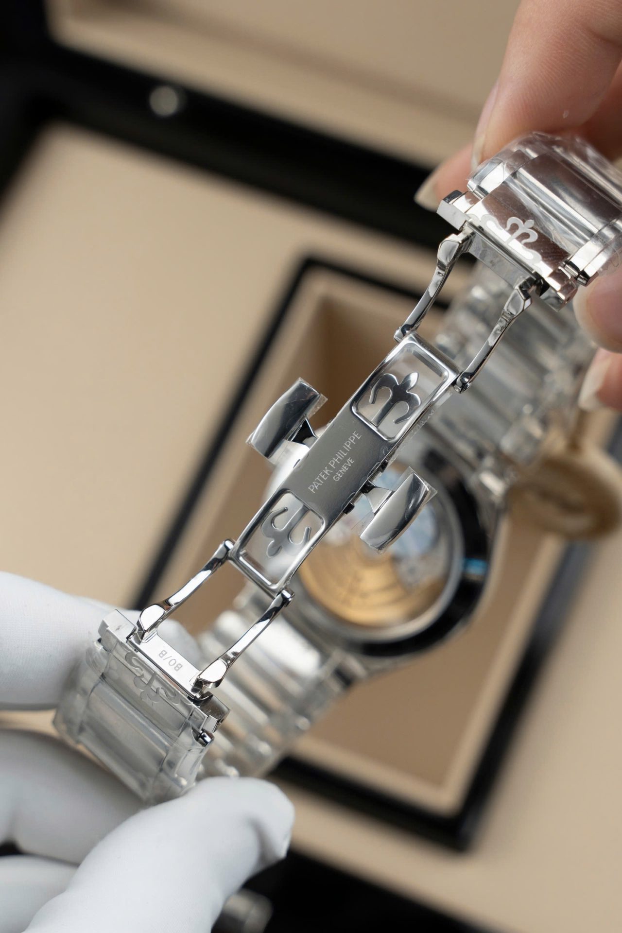 Patek Philippe Twenty 4 7300 Replica Watches Blue Dial Metal Wire 36mm