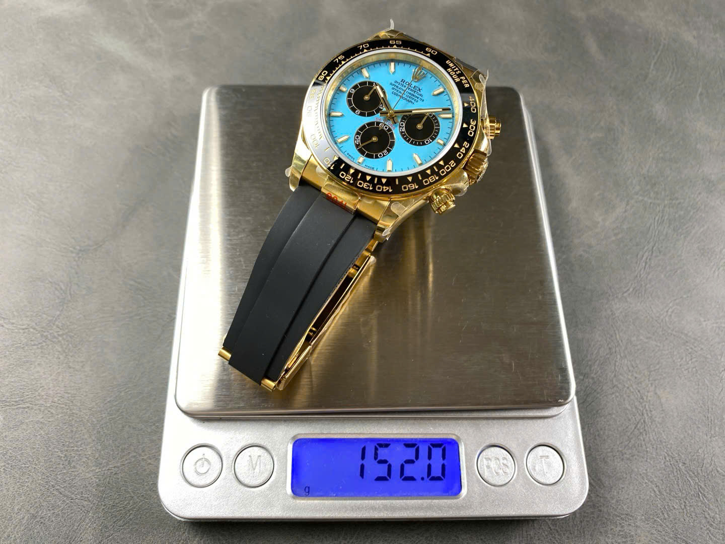 Rolex Cosmograph Daytona 126518LN-001 Replica Watch Blue Dial Weight 152 Grams QF Factory 40mm
