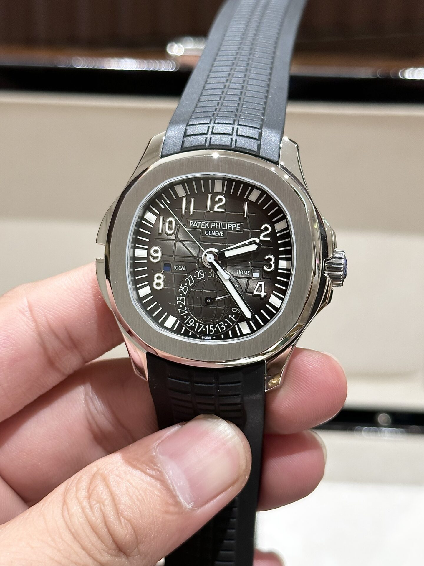 Patek Philippe Aquanaut 5164A Replica 1:1 Watch Gray Dial 40.8mm