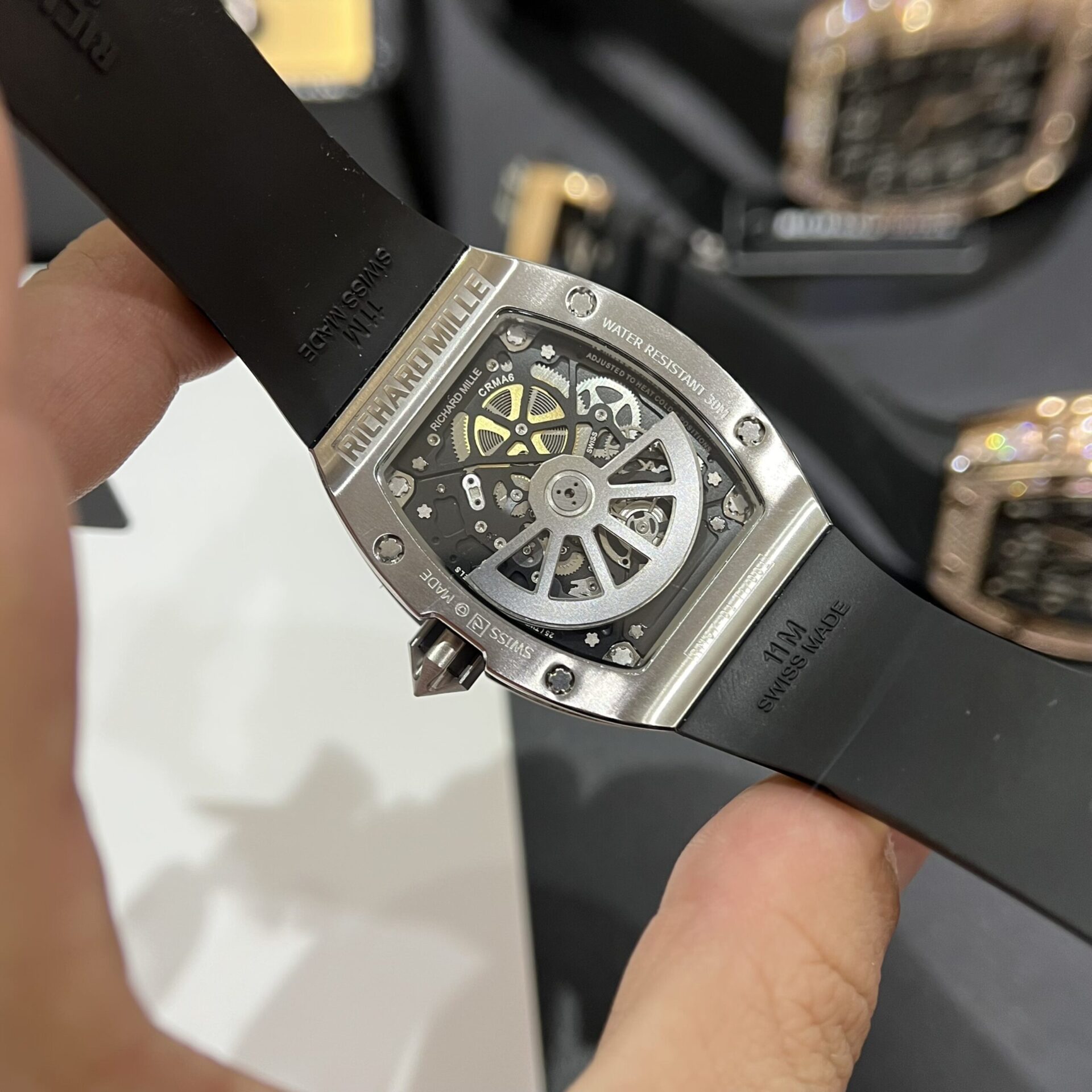 Richard Mille Replica Watch RM67-01 Rubber Strap 40mm