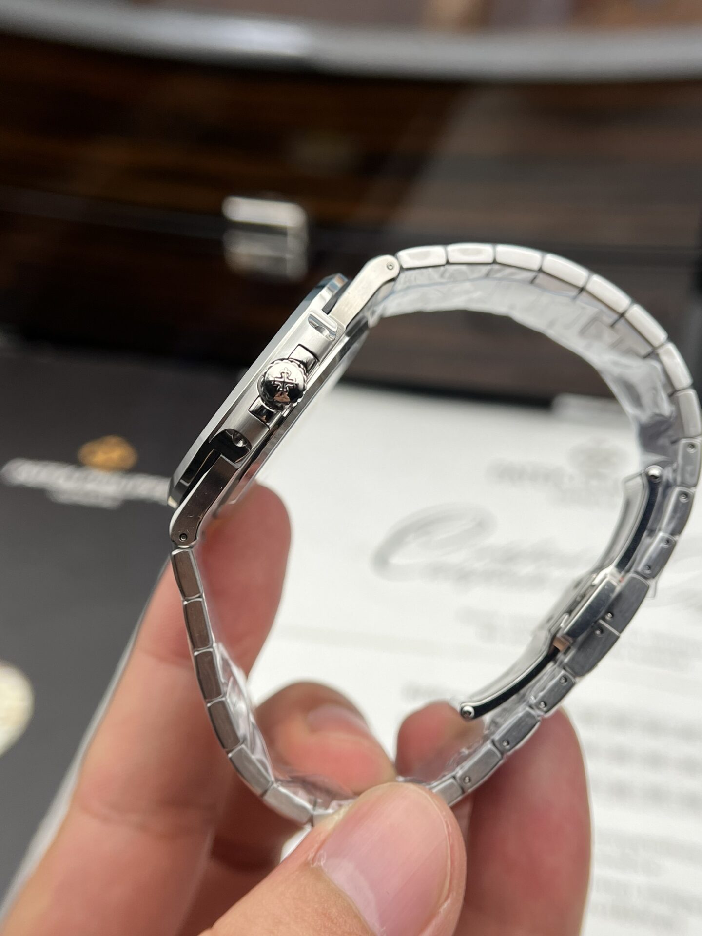 Patek Philippe Replica Watch Nautilus 5811 Blue Dial 3K Factory 41mm