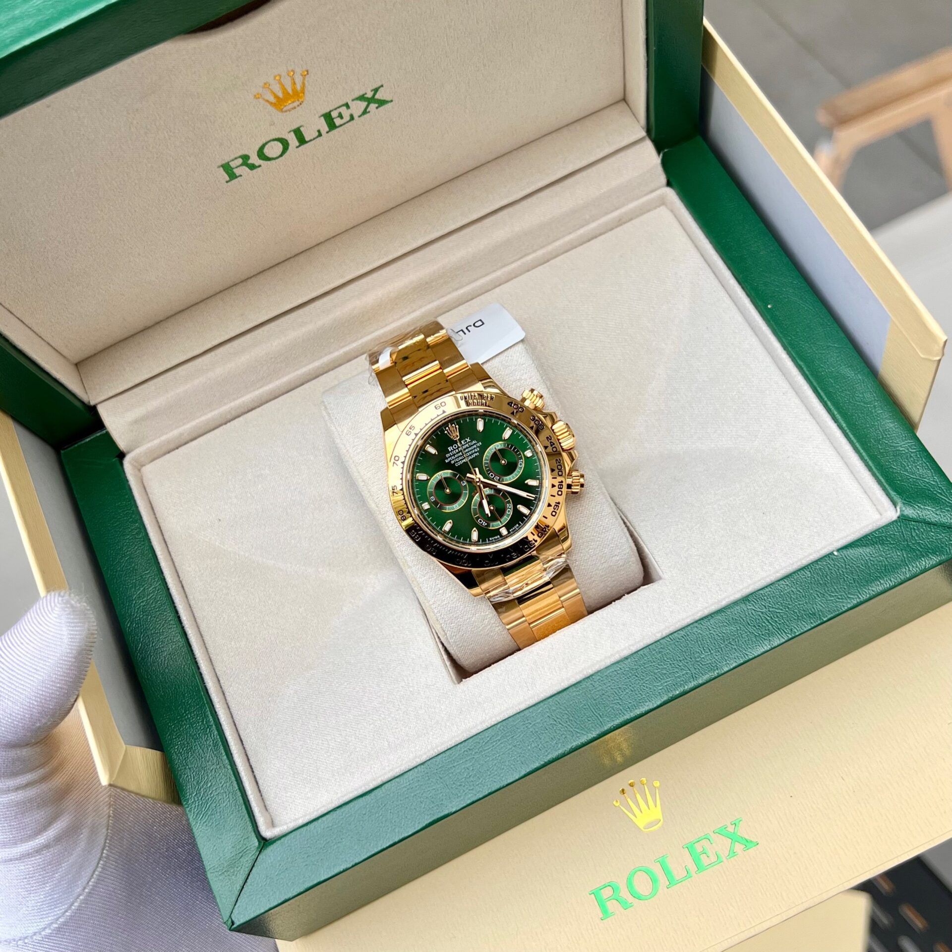 Rolex Daytona Loki Gold Wrapped Highest Quality Replica Watch 40mm