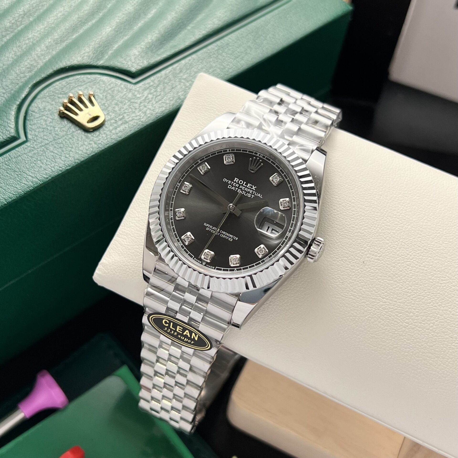 Rolex Datejust 126334 Replica Watch Strap Jubilee Clean Factory 41mm
