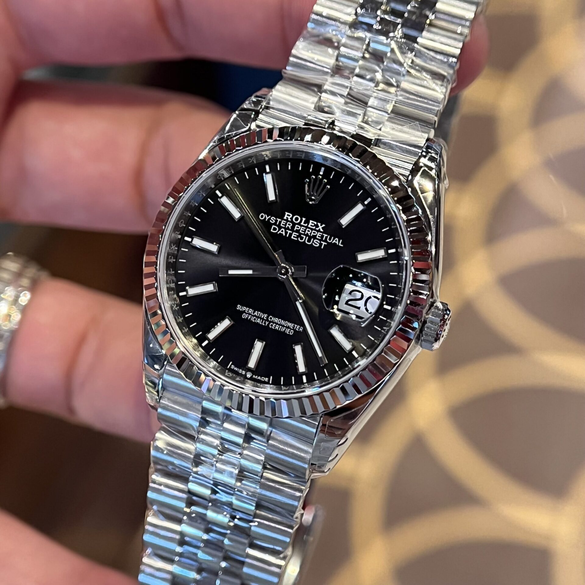 Rolex DateJust 126334 Replica Watch Black Dial VS Factory 36mm