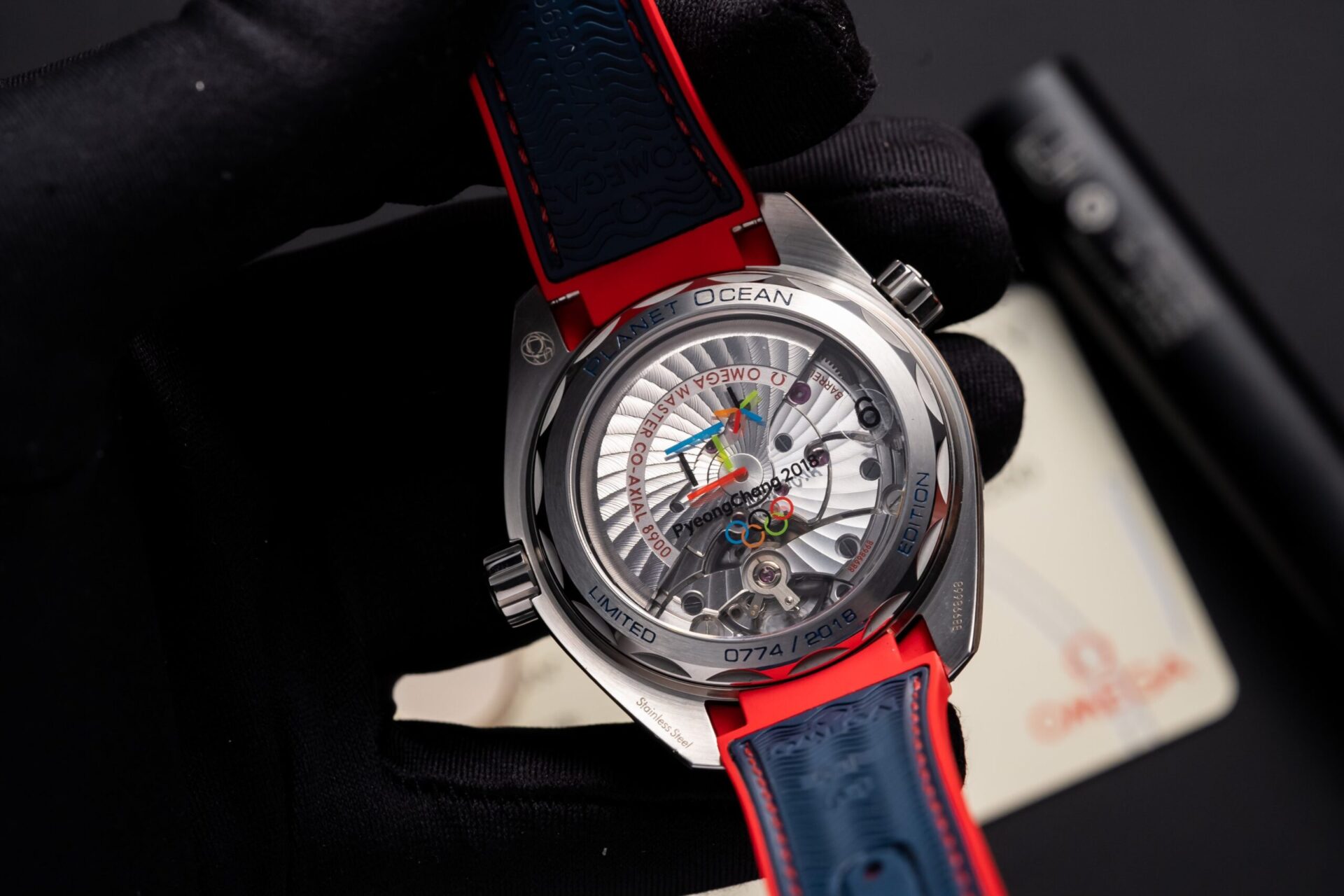 Omega Replica Watch Specialities Pyeongchang 2018 Limited Blue Dial 43.5mm