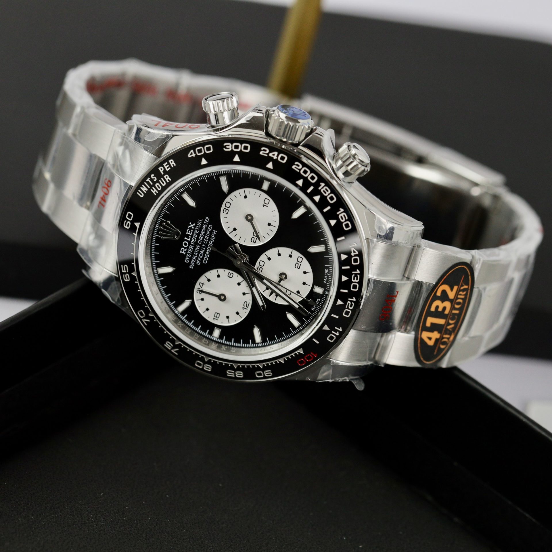 Rolex Replica Watch Daytona Chronograph 126529LN Dial Black QF Factory 40mm