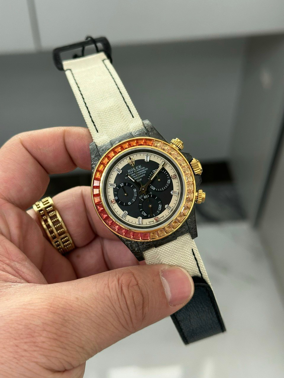 Rolex Best Replica Watch Daytona Cosmograph DIW Carbon 40mm