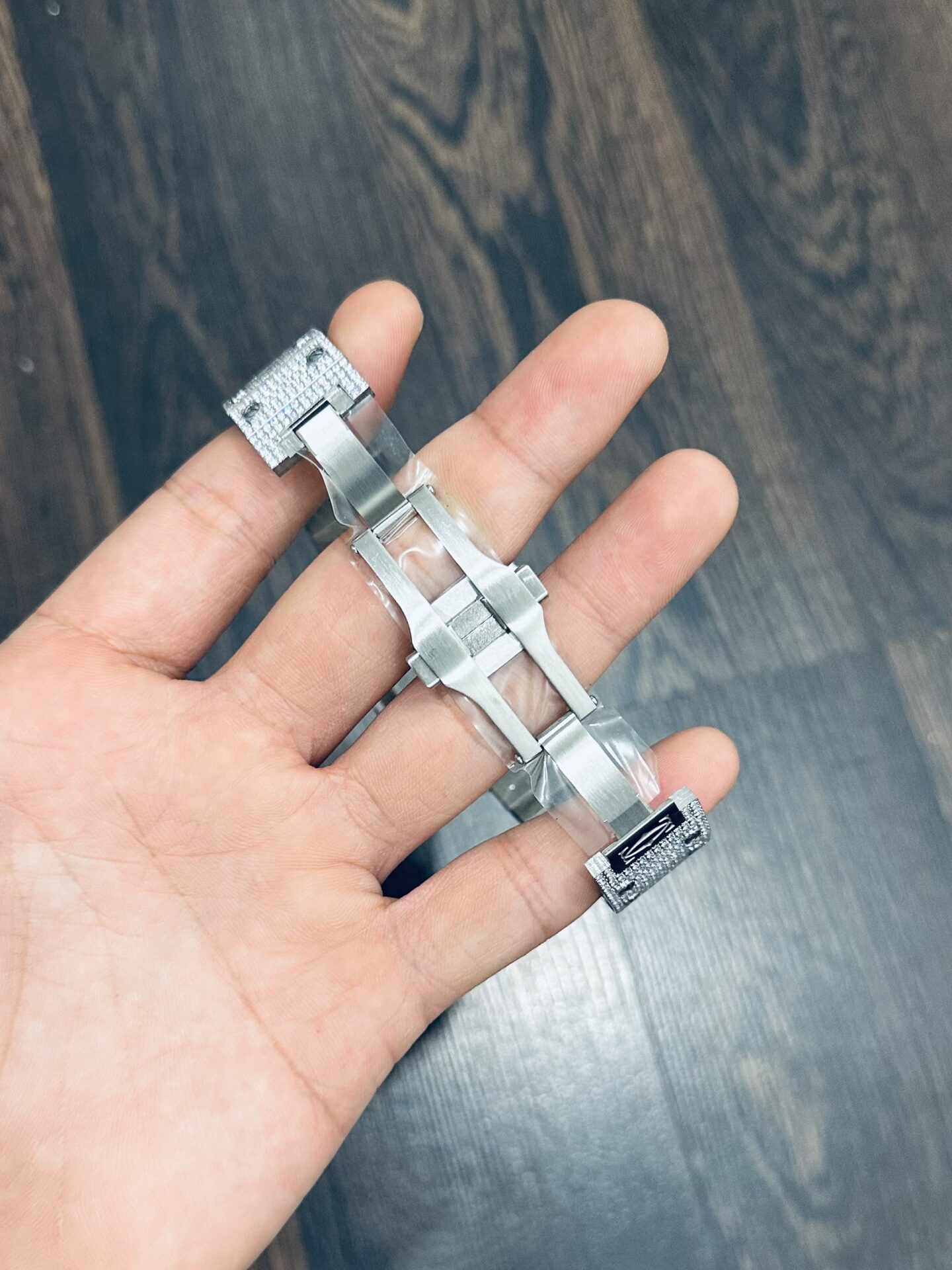 Cartier Santos Replica Watch Full CZ Metal Wire 39.8mm