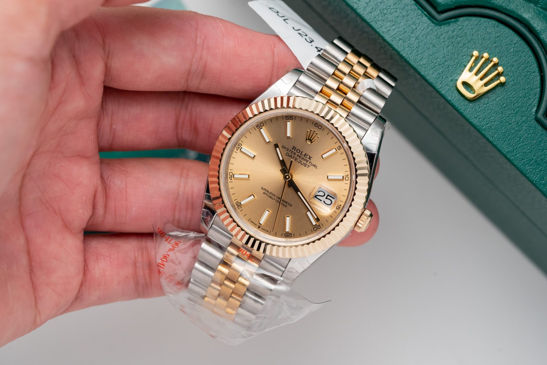 Rolex DateJust Replica Watch Jubilee Strap Gold Wrapped GM Factory 41mm