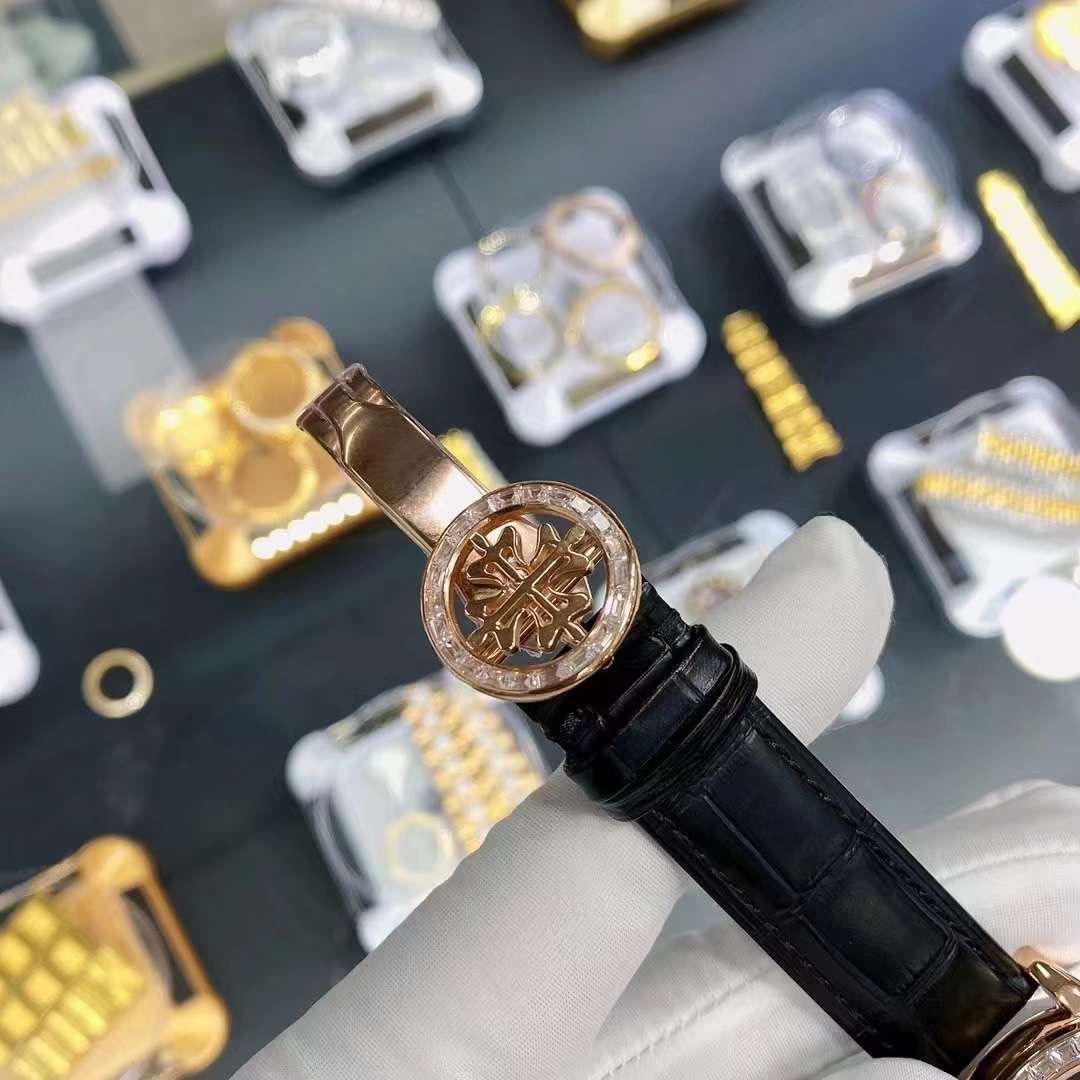Patek Philippe Sky Moon Celestial 6104R Replica Watch Black Dial 40mm