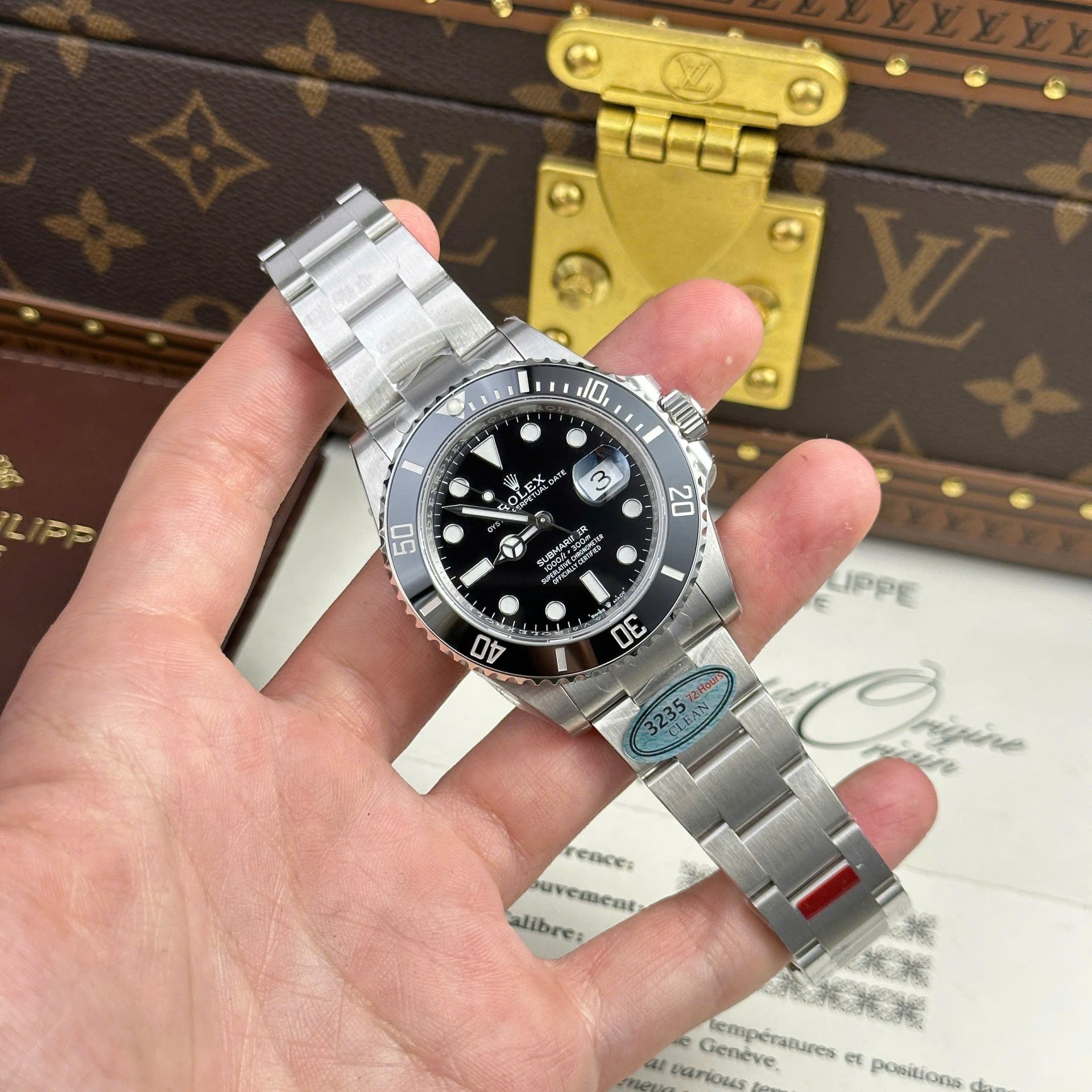 Rolex Best Copies Watch Submariner 126610LN Dial Black Clean Factory 41mm
