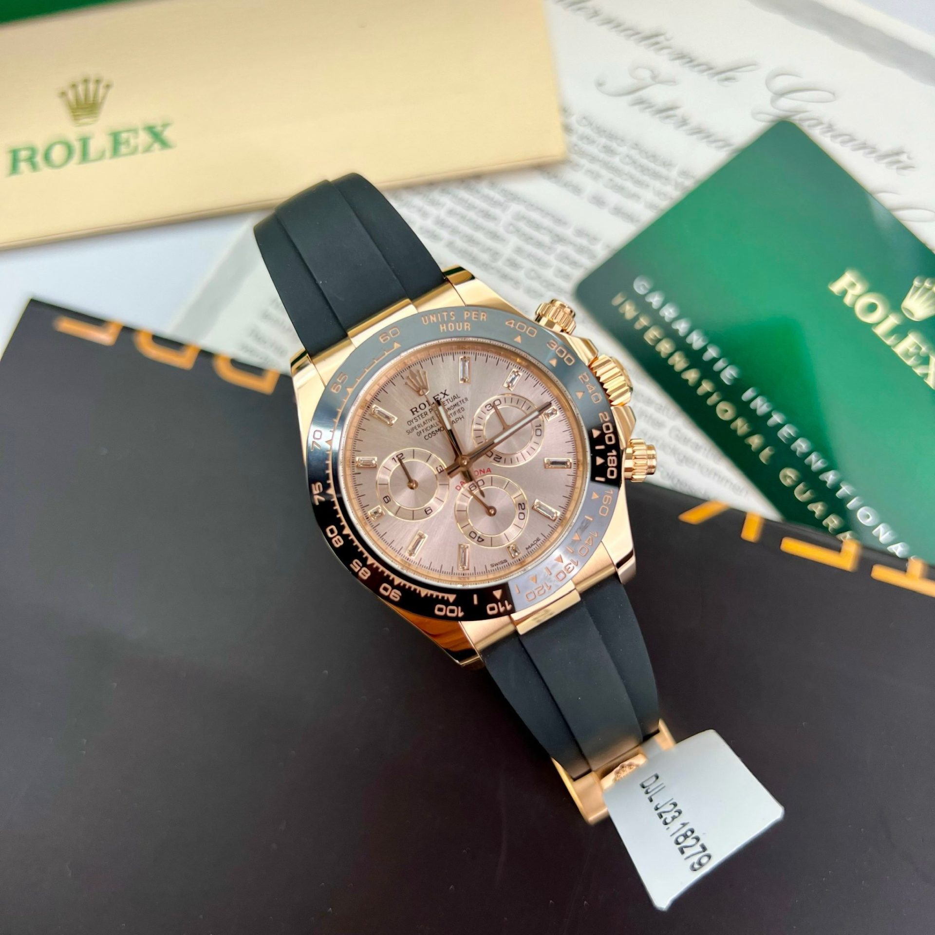 Rolex Best Replica Watch Daytona 116515LN Gold Wrapped BT Factory 40mm