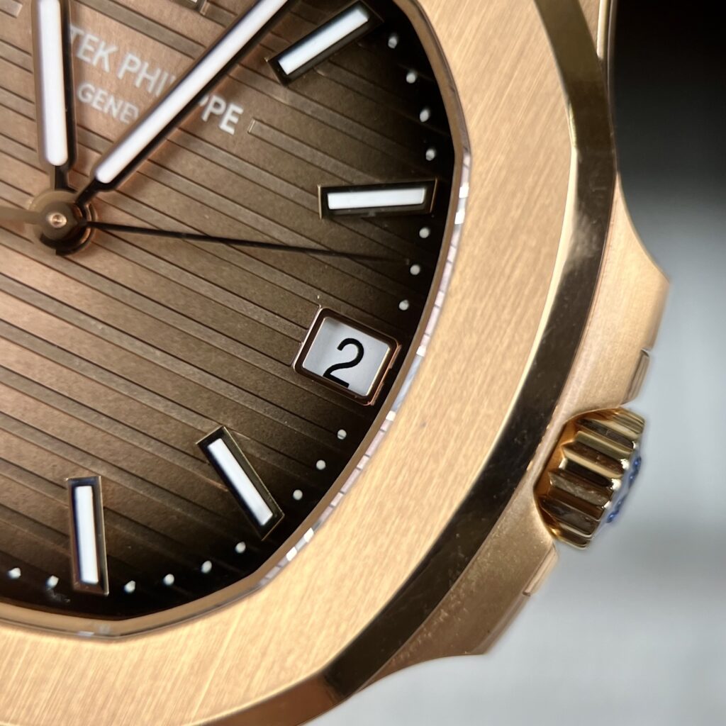 Patek Philippe Best Replica Watch Nautilus 5711 Gold Wrapped Brown Dial 3K Factory 40mm