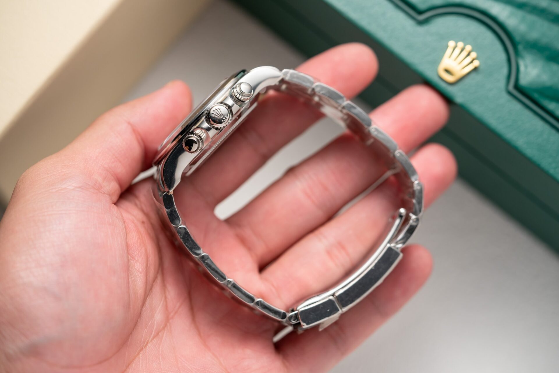 Rolex Replica Watch Daytona Cosmograph 116509 Gray Dial Clean Factory 40mm