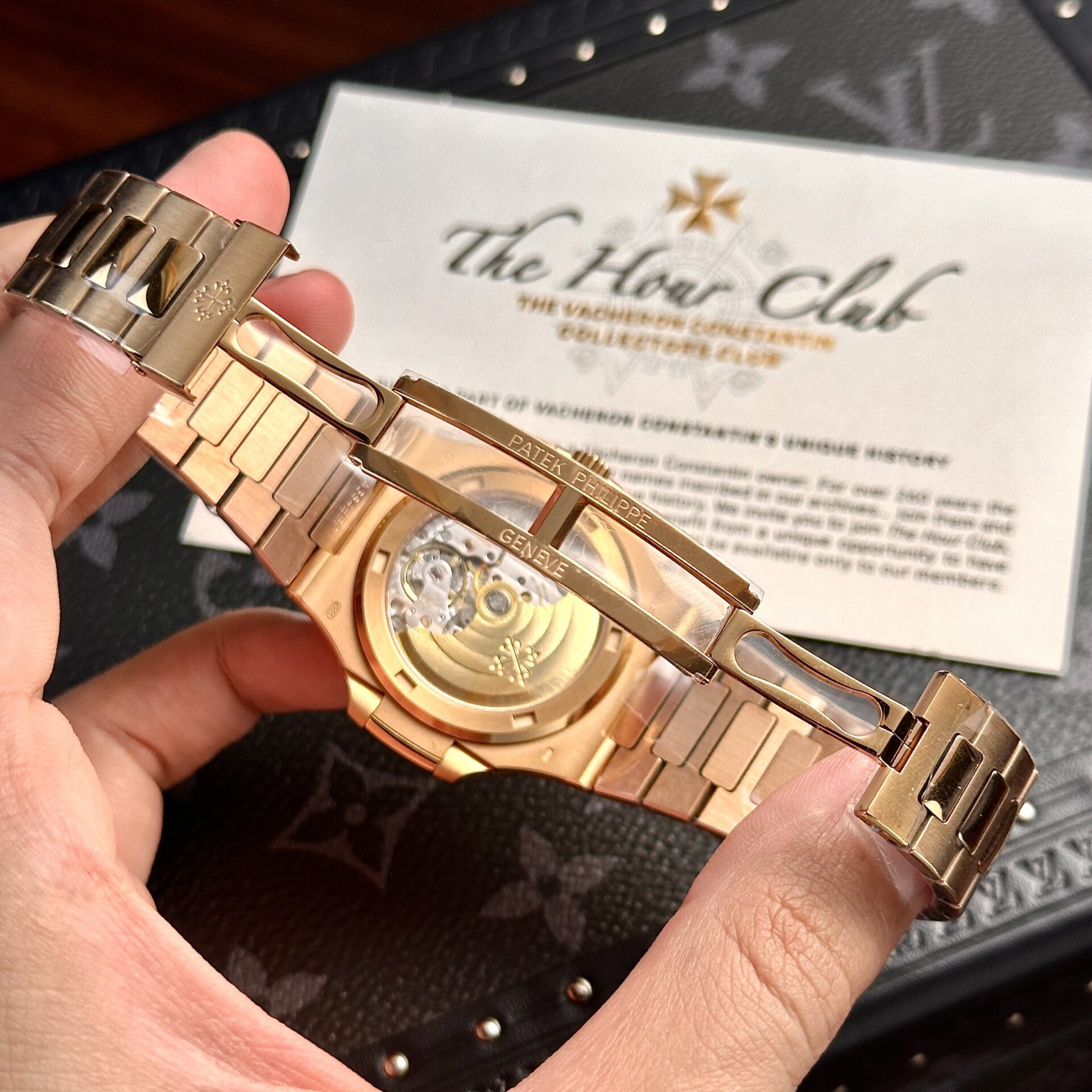 Patek Philippe Nautilus 5711 Brown Dial Rose Gold Case 3K Factory 40mm