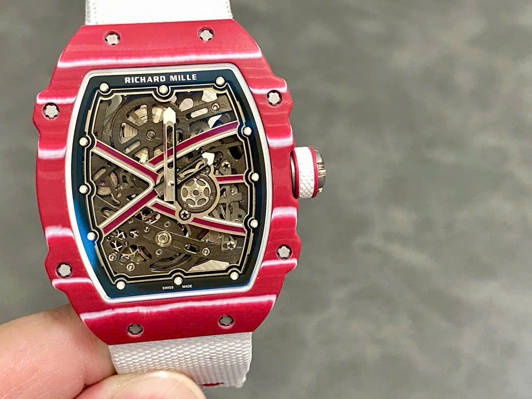 Richard Mille RM67-02 Best Replica Watch Red Carbon Weight 37 Grams 38.7×47.52mm