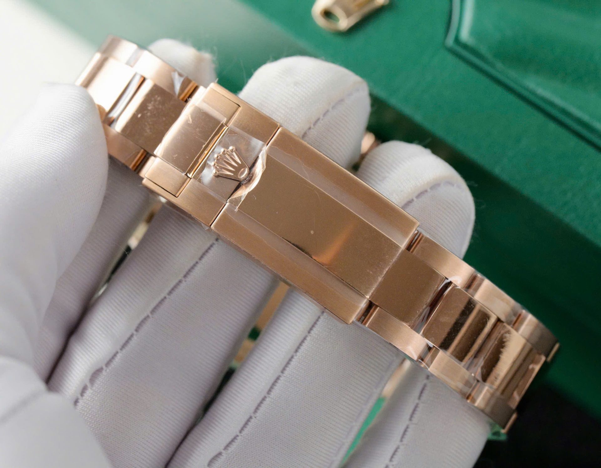 Rolex Daytona 126505 Rose Gold Best Replica Watch Black Dial 40mm