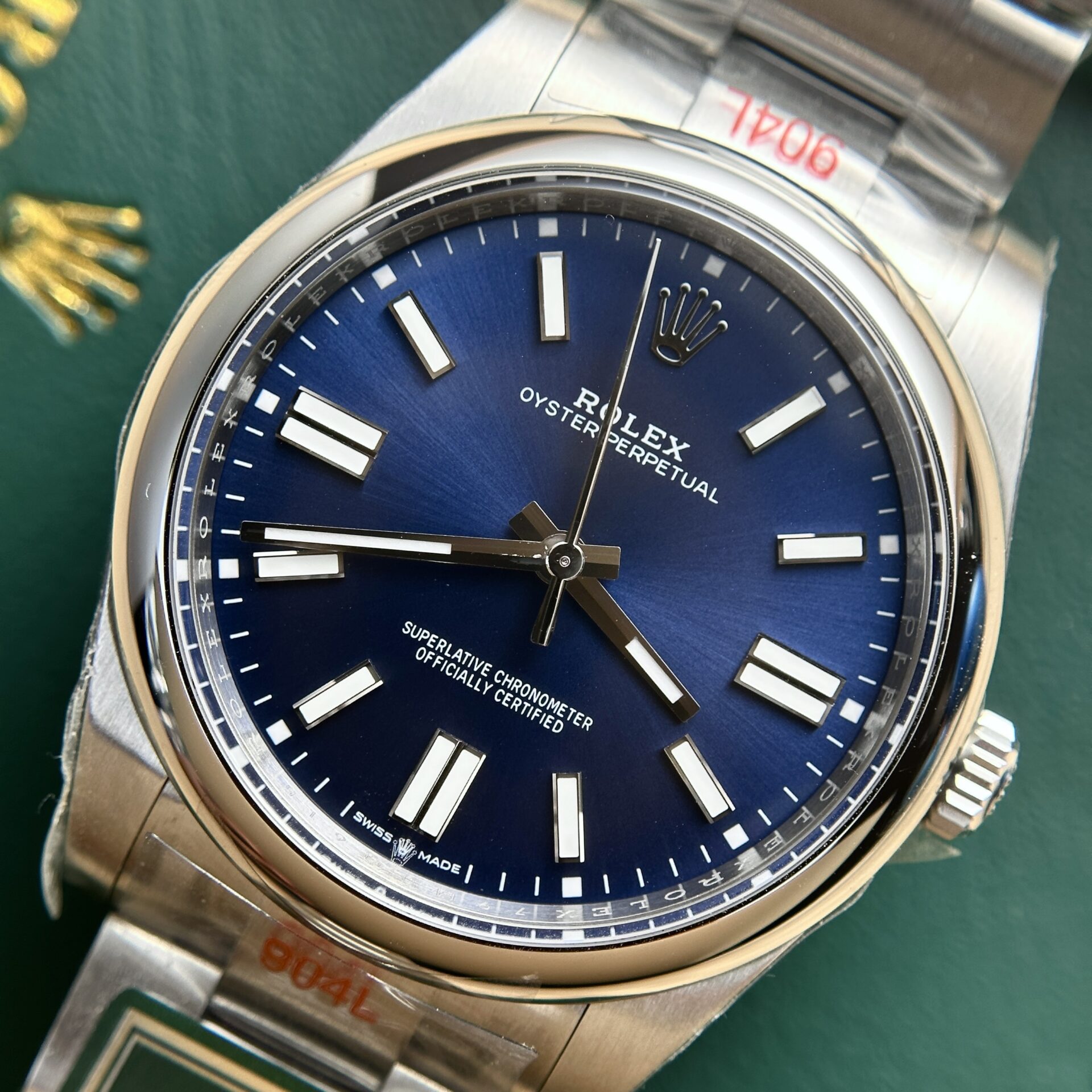 Rolex Oyster Perpetual 124300 Replica Watch Blue Dial King Factory 41mm