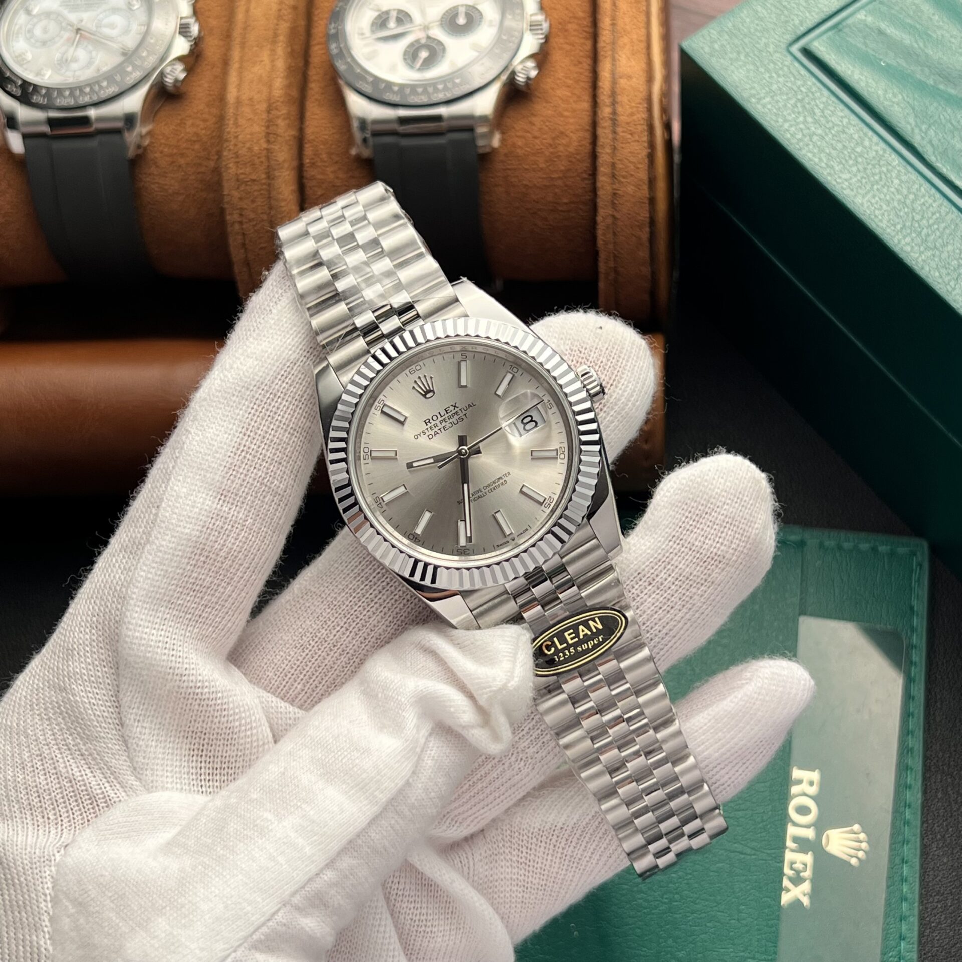 Rolex Datejust 126334 Replica Watch Siver Dial Clean Factory 41mm