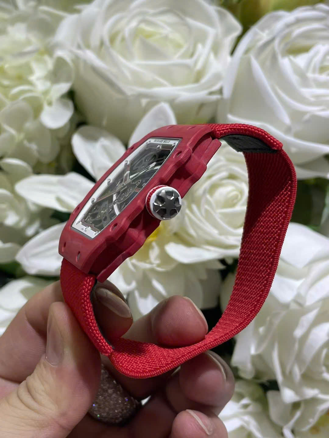 Richard Mille RM67-02 Red Carbon Best Replica Watch Weight 37 Grams 38.7×47.52mm